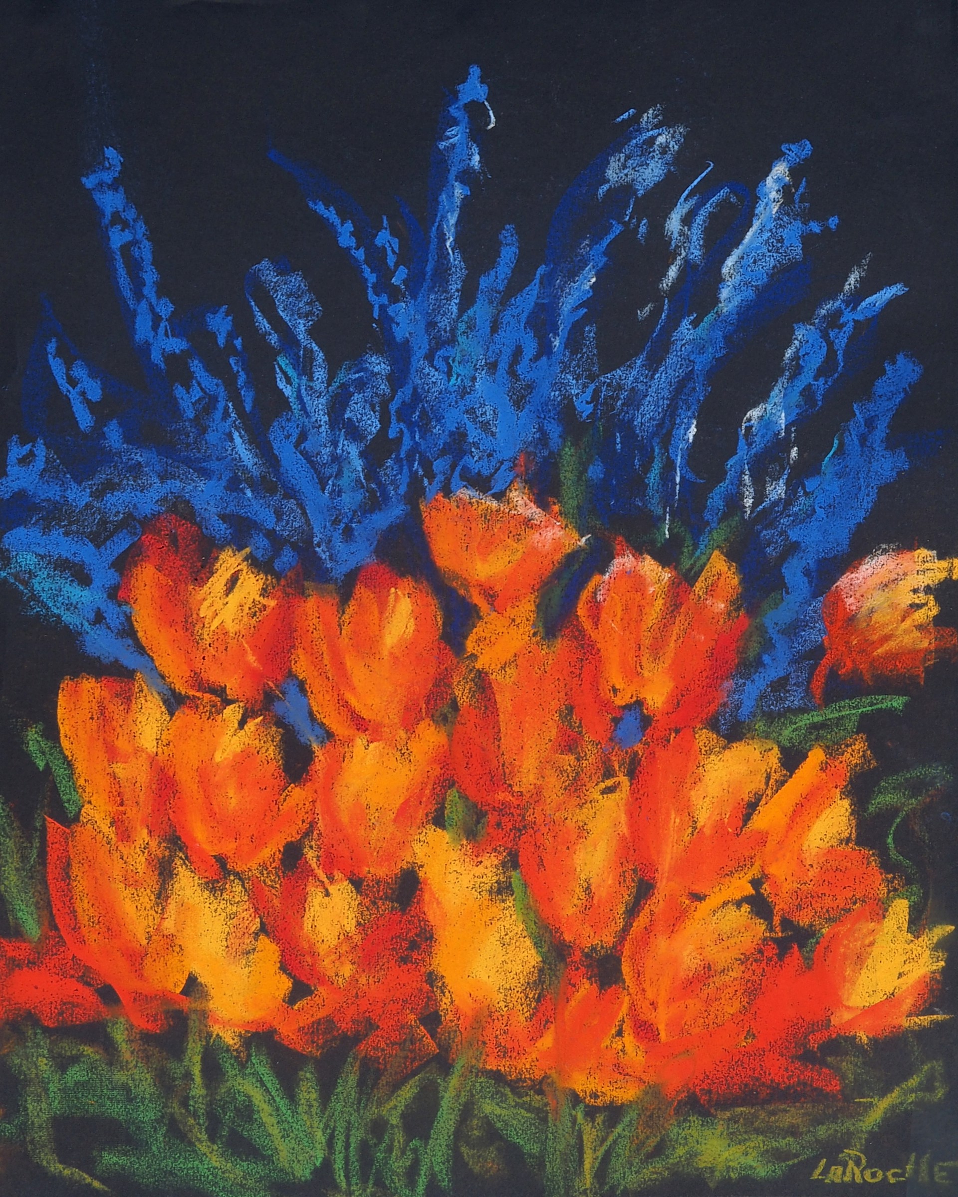 Riot of Tulips by Carole LaRoche