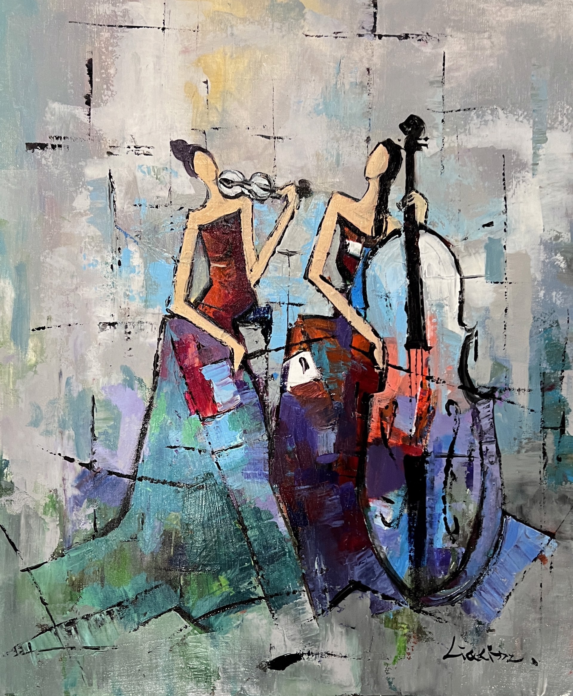 COLORFUL STRING SECTION by LIA KIM