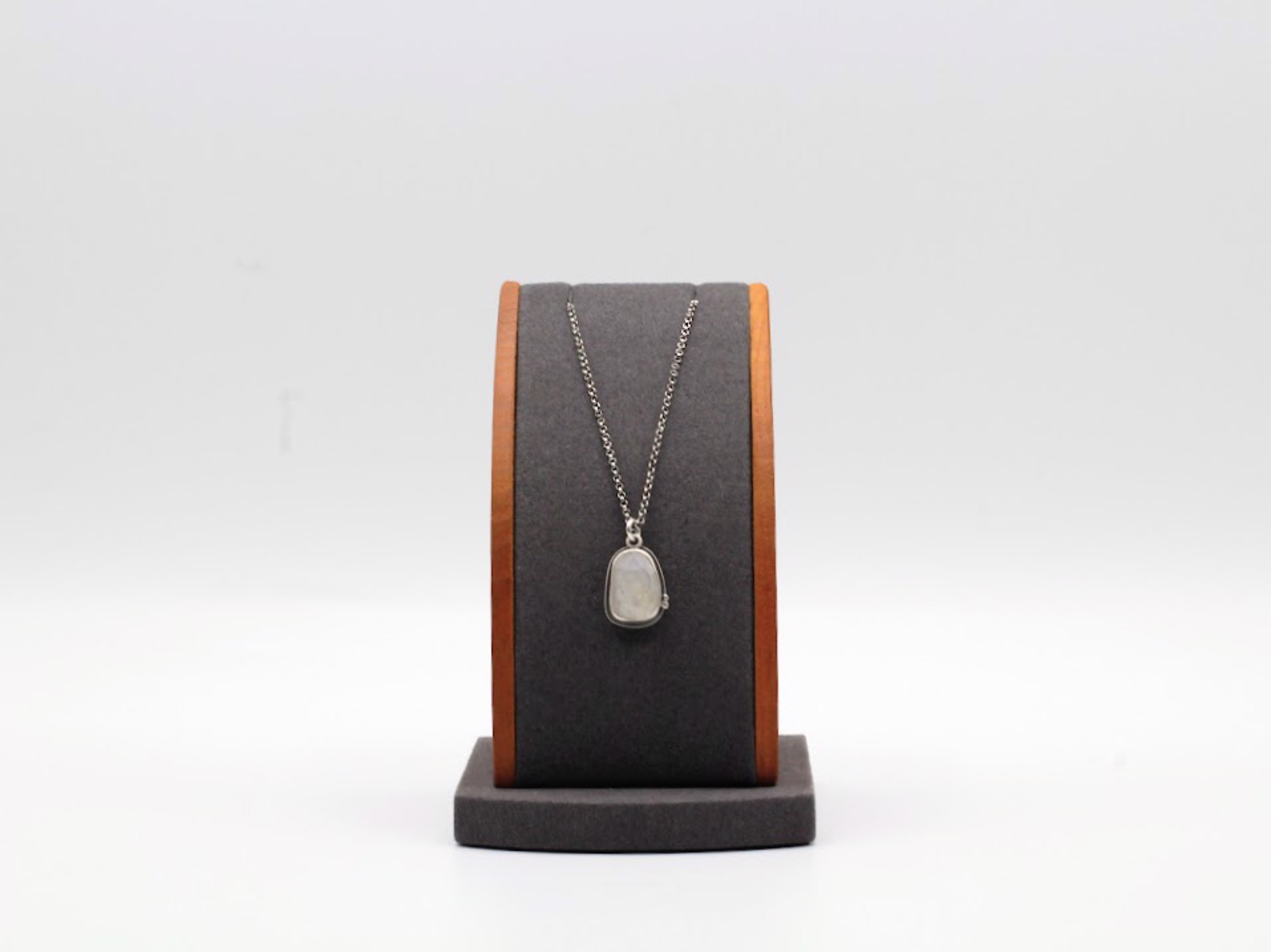 Moonstone Necklace (sterling silver) by Kim Knuth