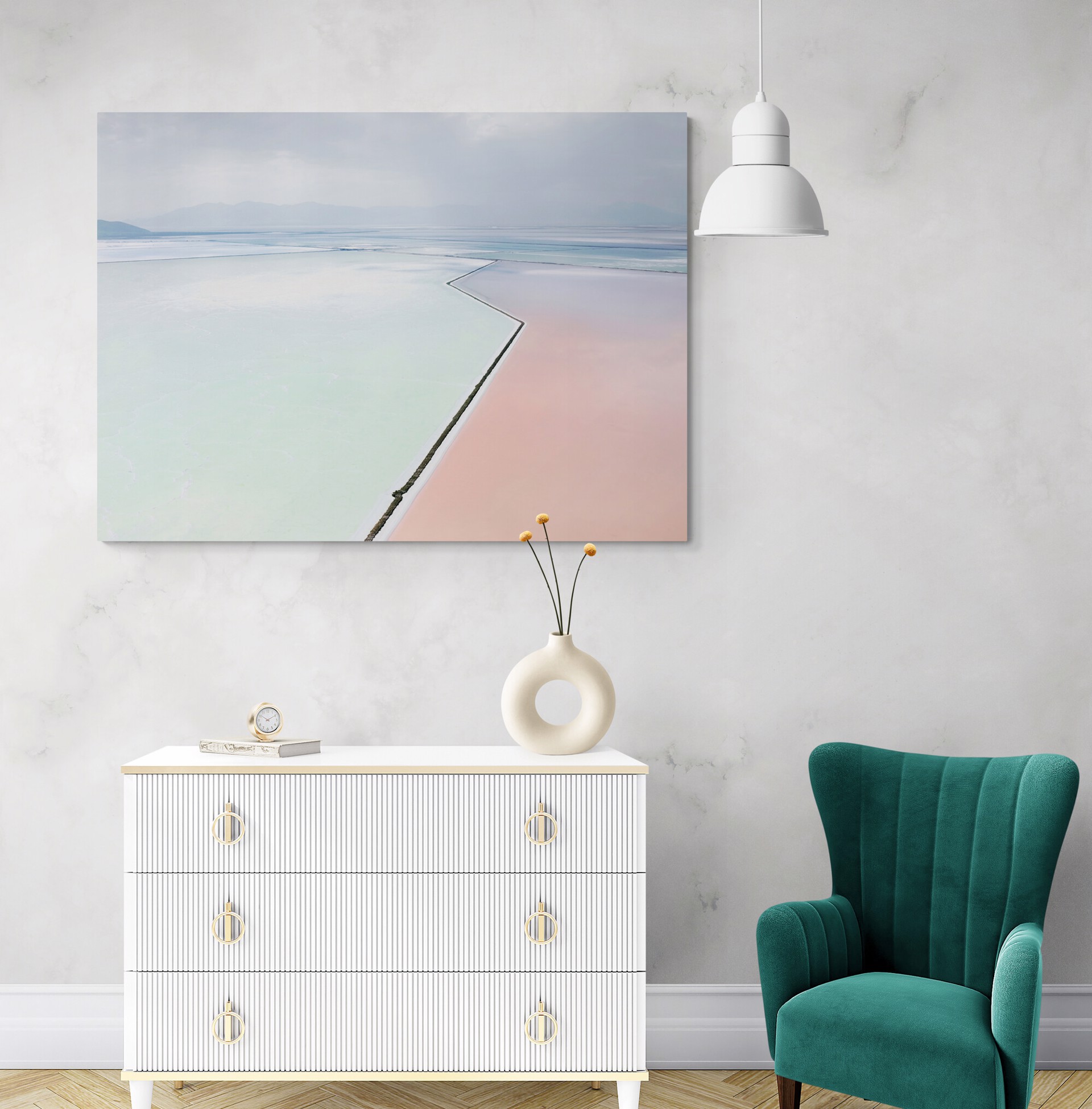 Photosynthetic 1, Great Salt Lake, Utah by David Burdeny