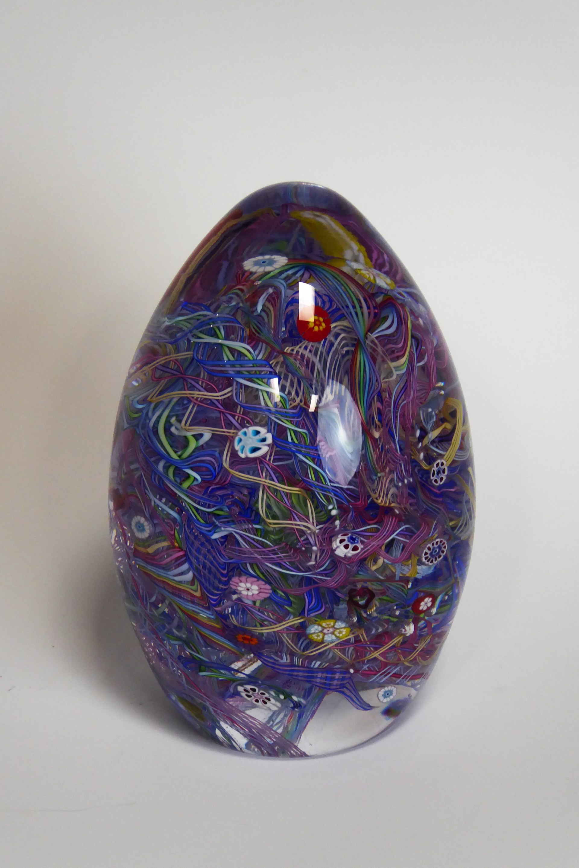 Millefiori Egg by Linda Allyn