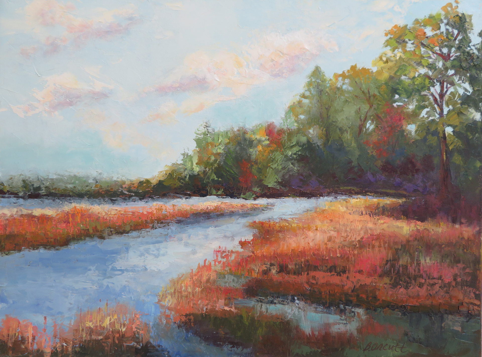 High Tide in the Lowcountry by Brenda Orcutt