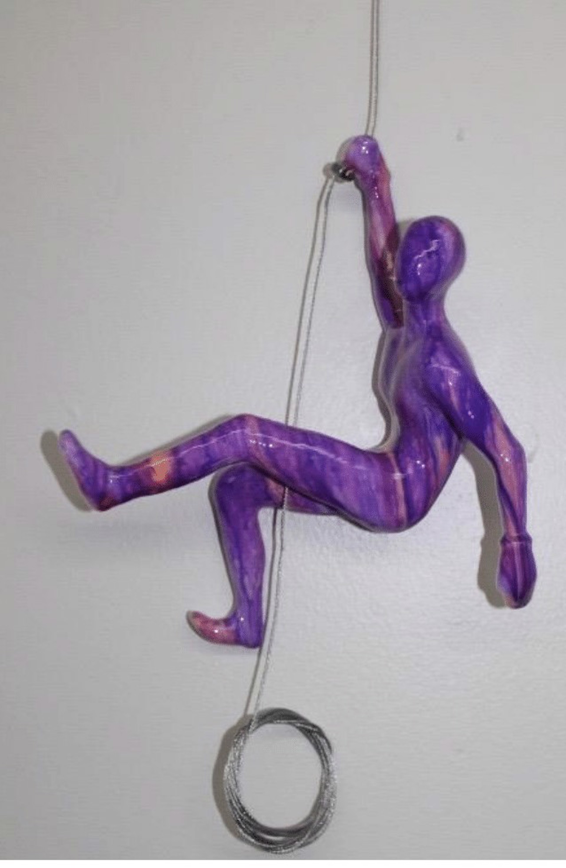 Male Climber 23J ~ Position 23 (shown) in color Pewter by Ancizar Marin