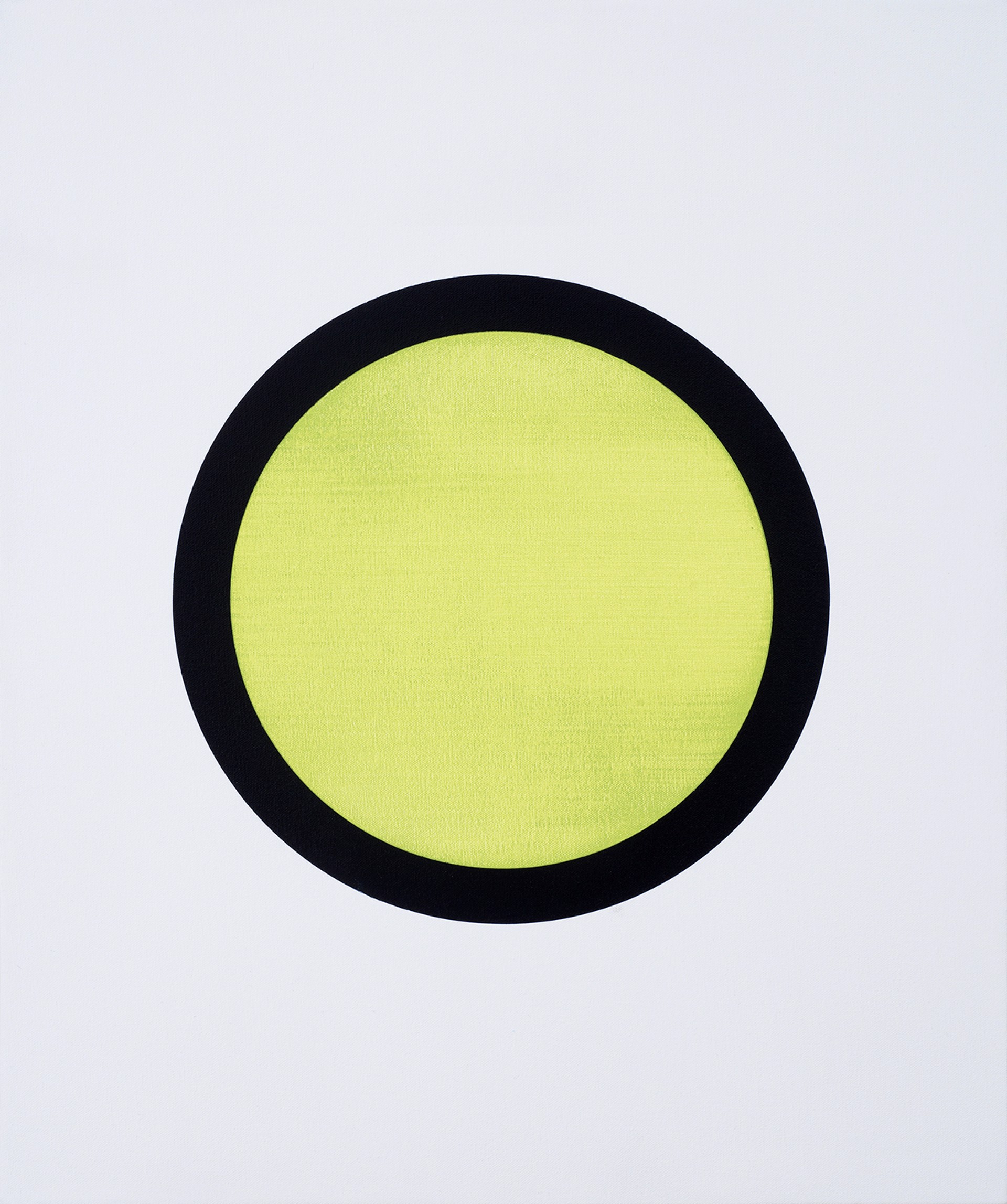 Yellow-Green Circle by Chris Bors