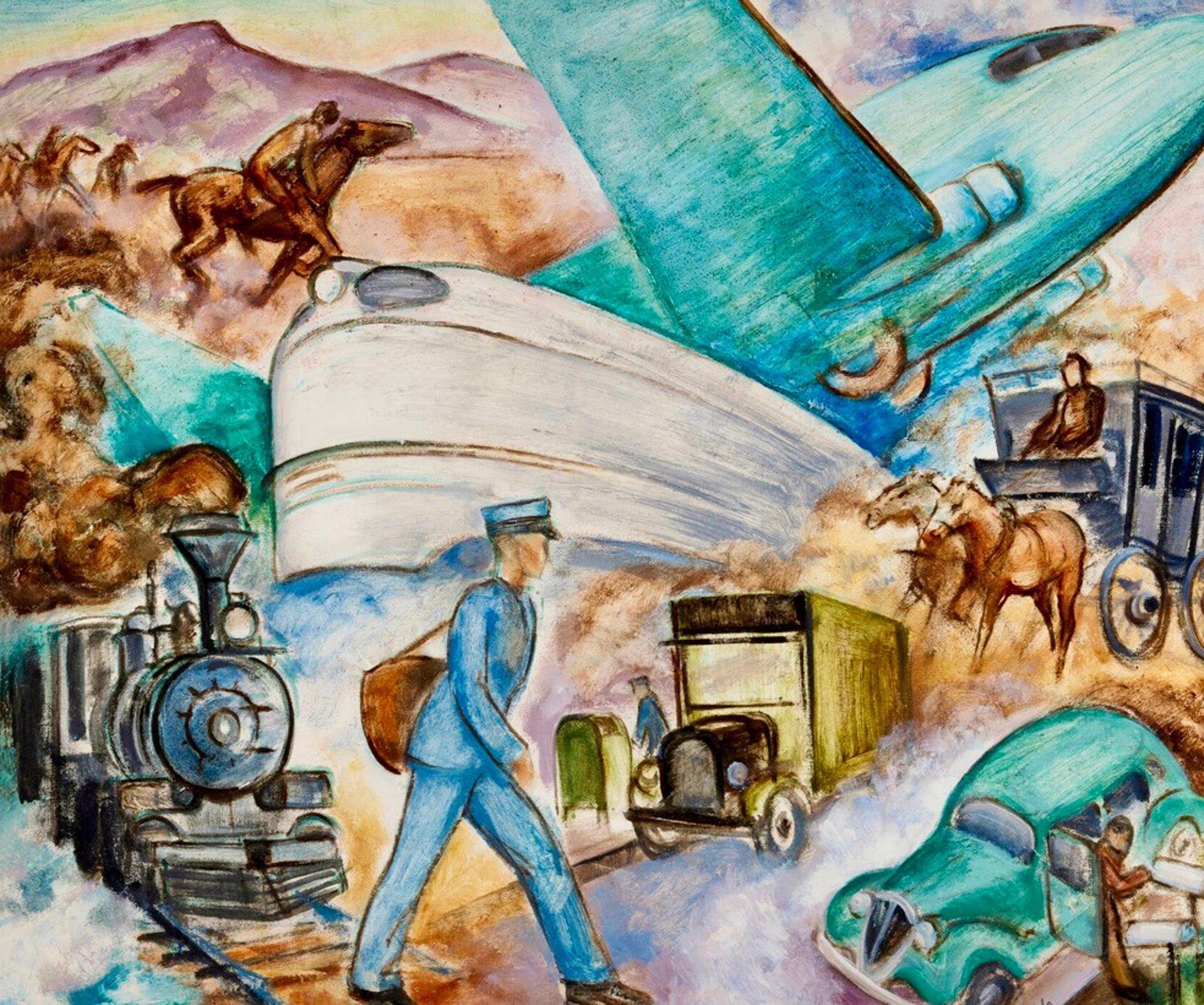 History of US Postal Service by Harold Hayden