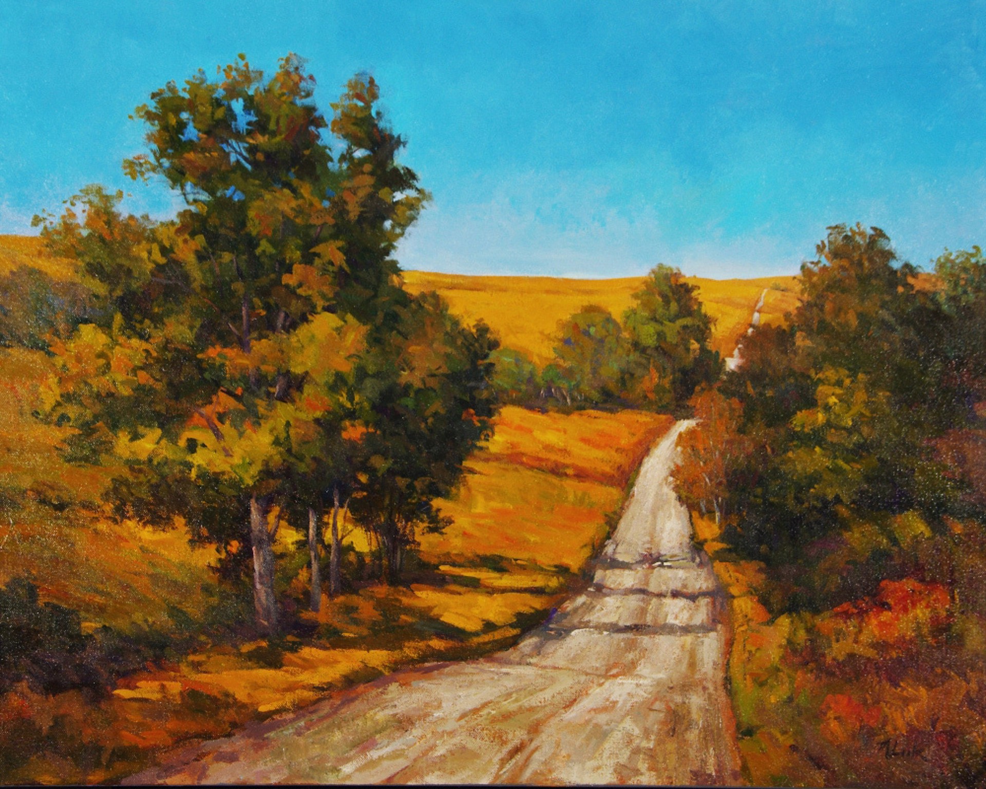 Country Road by Mark Cook