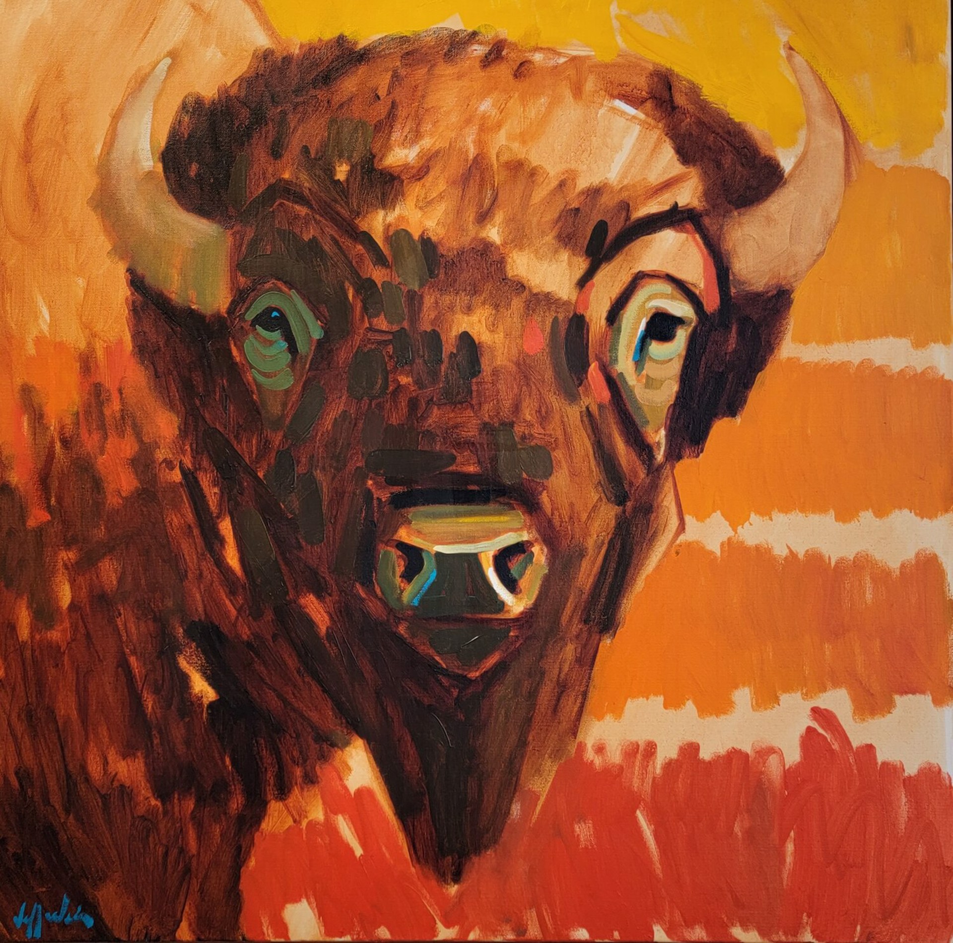Ol Red (Bison) by Jeff Weir