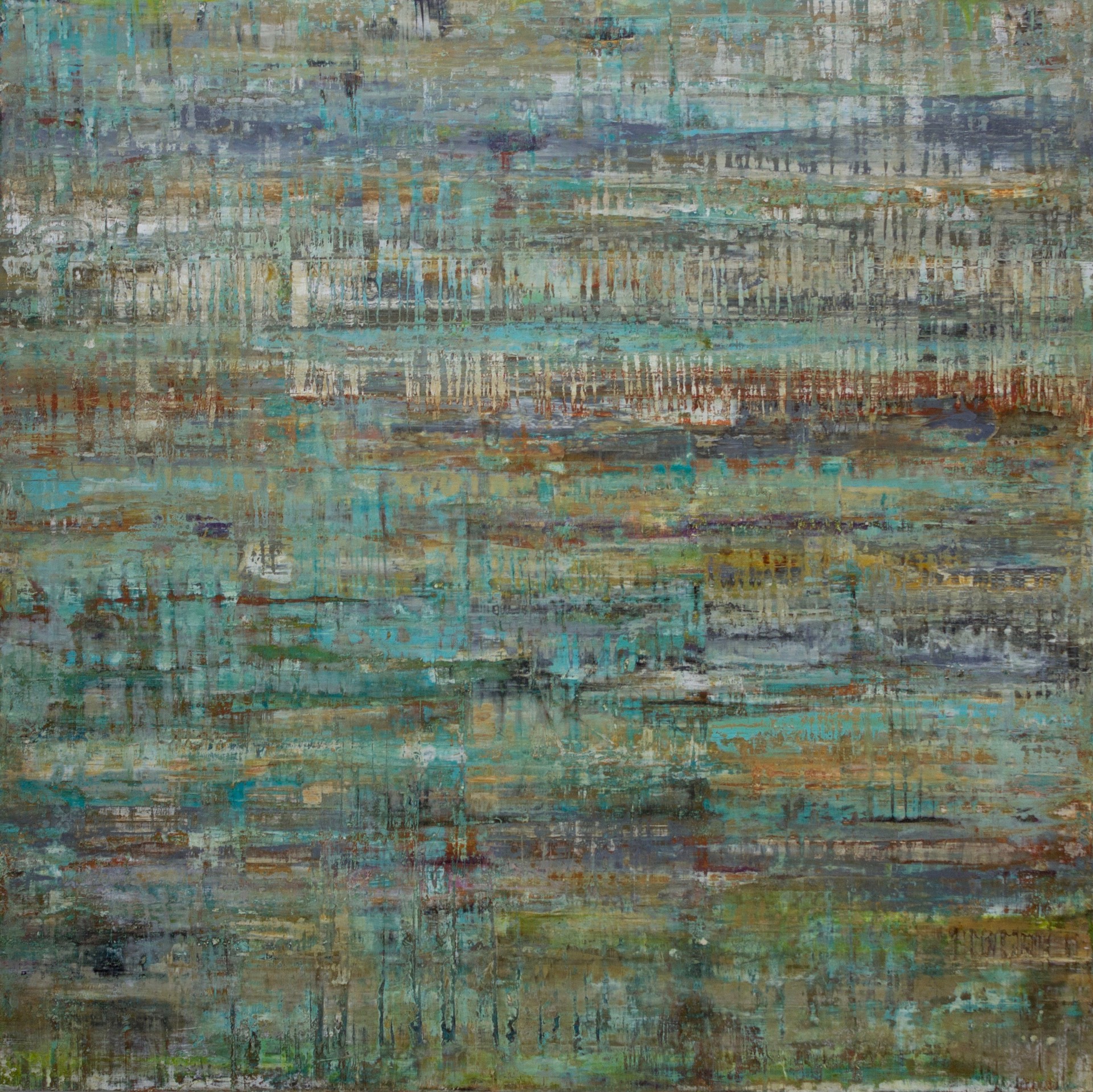 Rough Rain (SOLD) by HILARIO GUTIERREZ