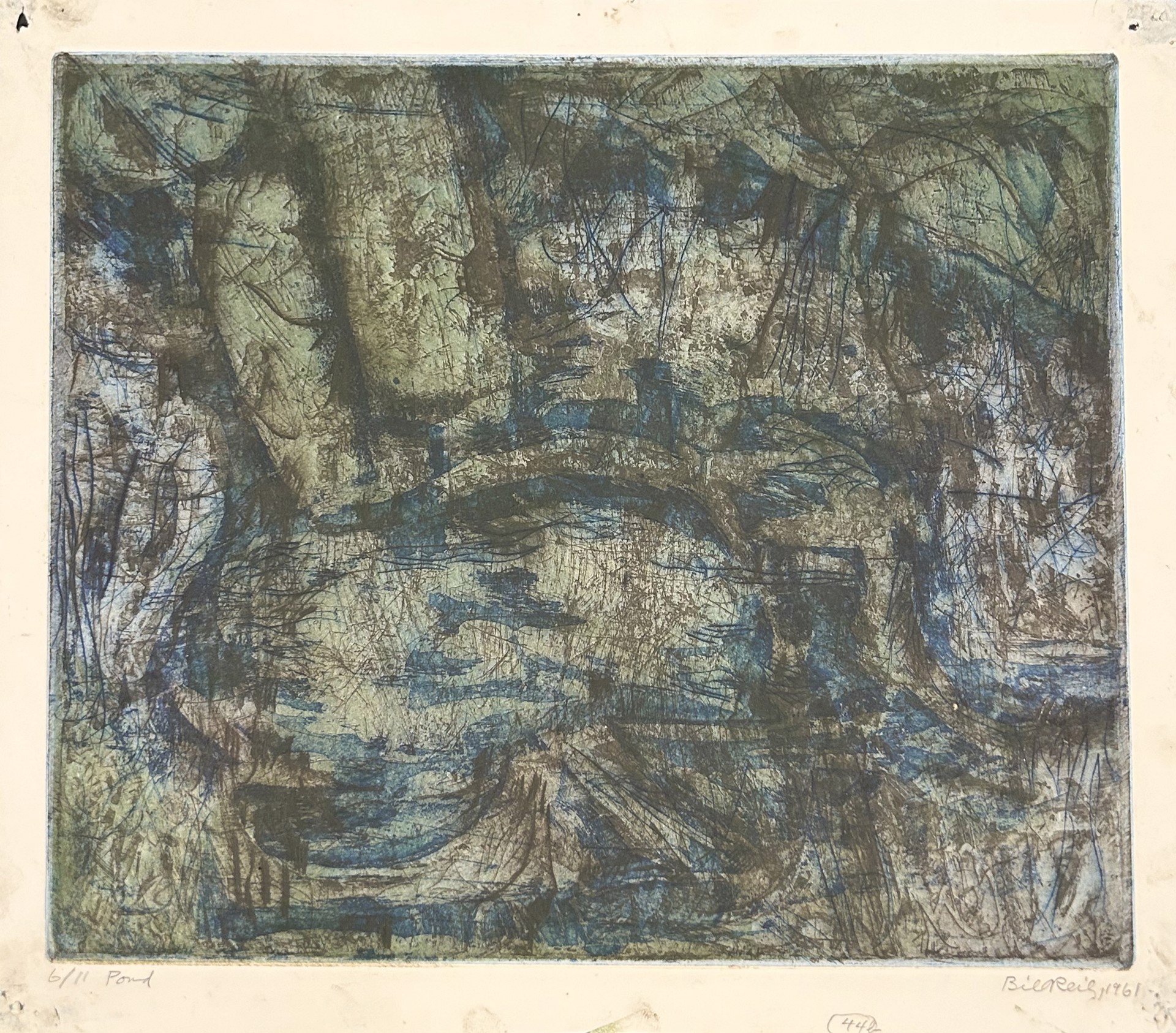 44b(ii). Pond by Bill Reily Prints