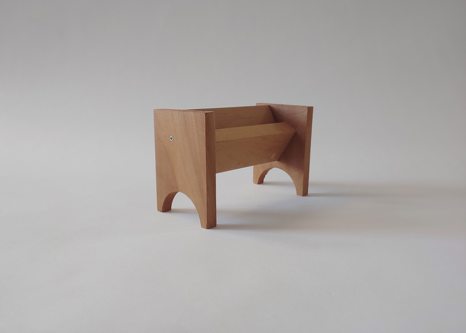 Art Stand - Wood Sculpture/Furniture by David Amdur
