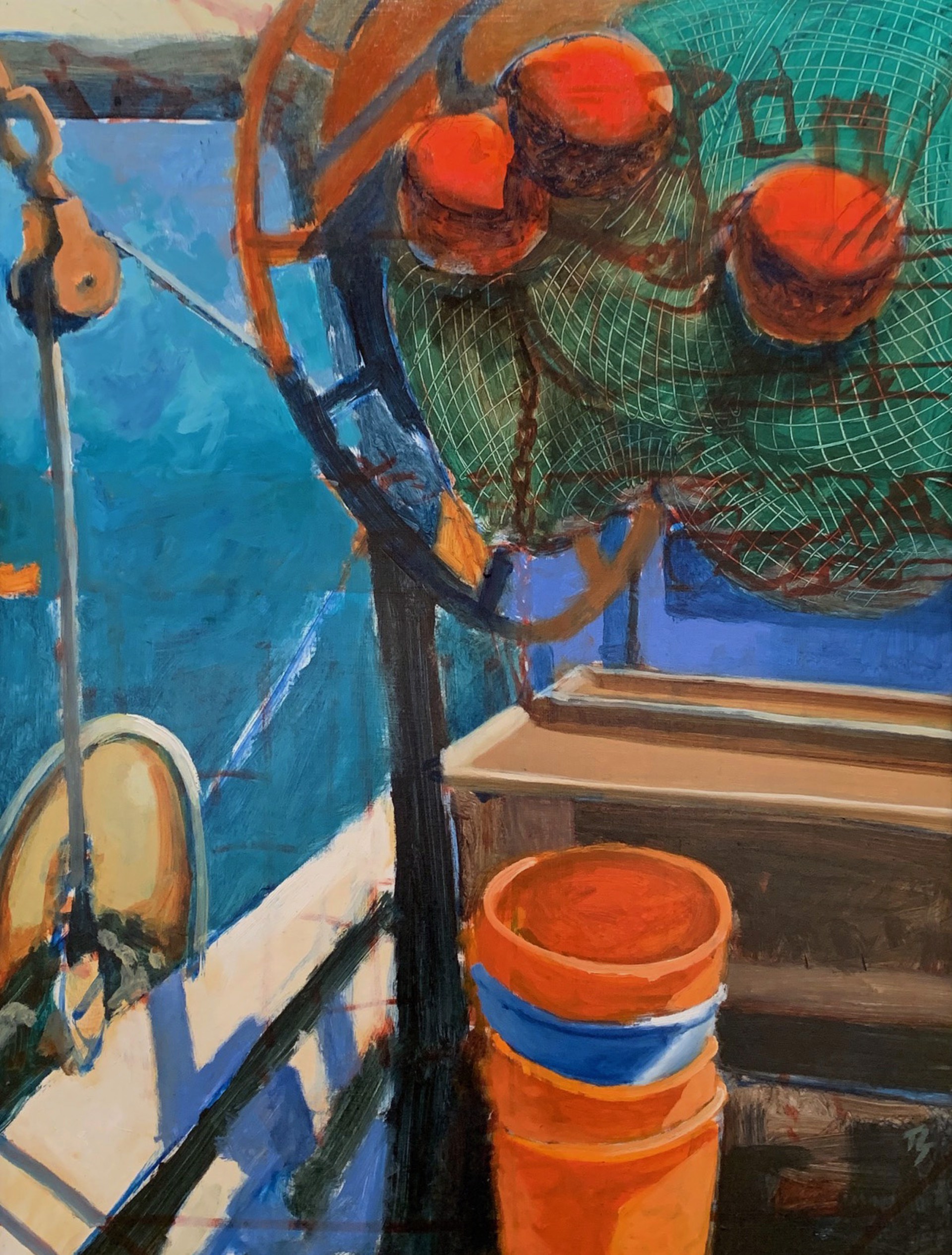 Trawler Buckets by Tom Glover