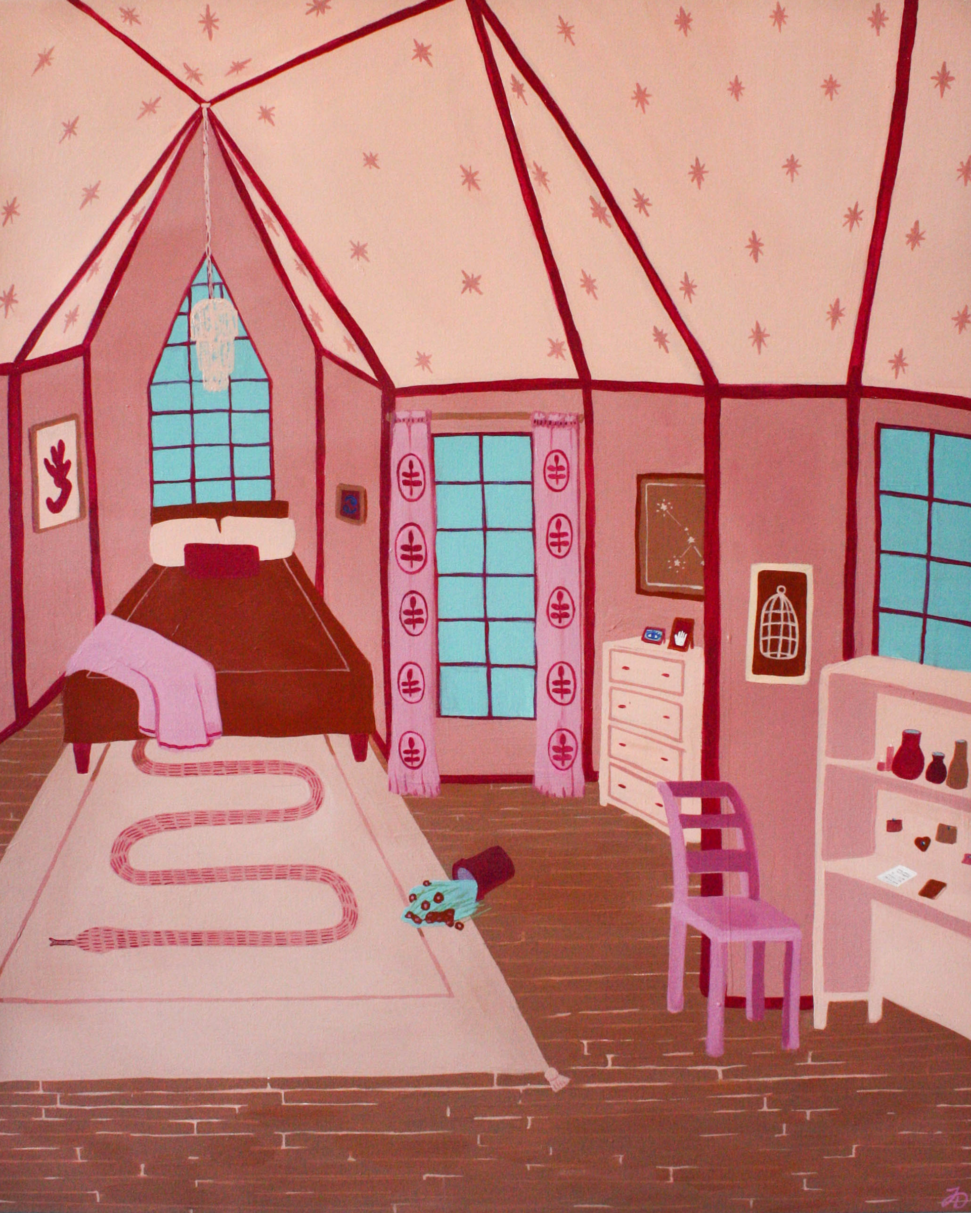 Bedroom by Tess Davies