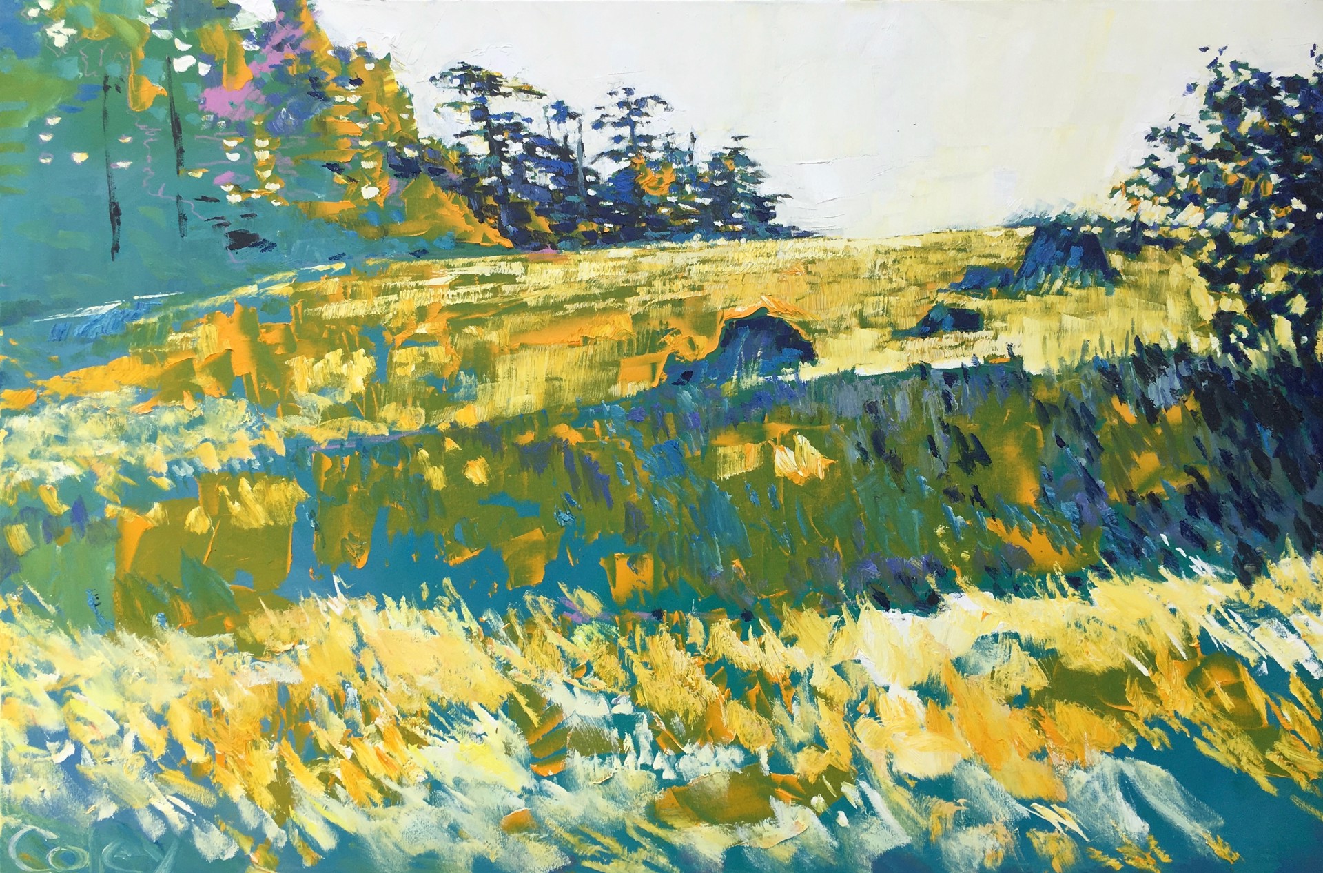 Tall Grass in Shade by Nicholas Coley