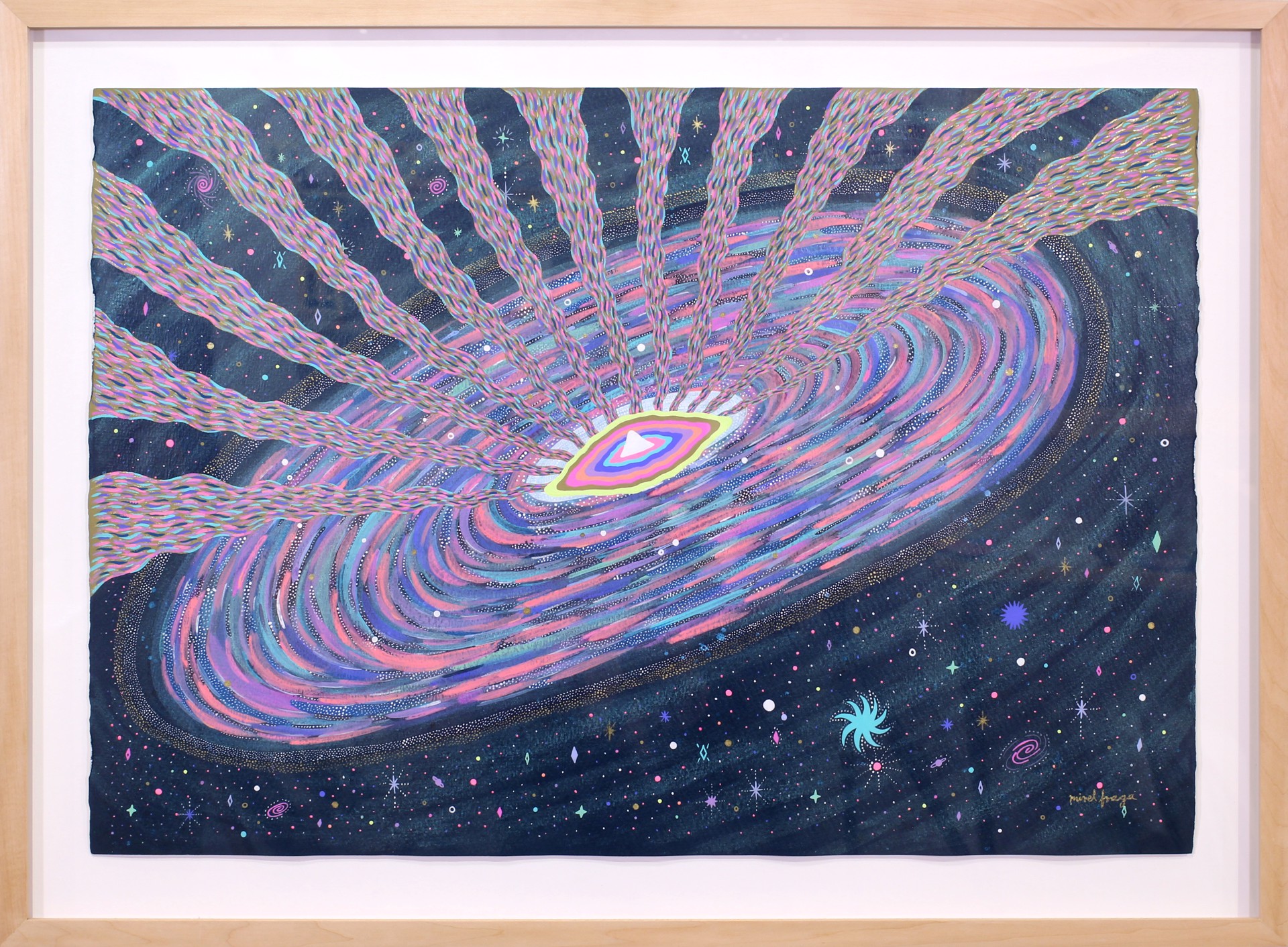 Andromeda (Framed) by Mirel Fraga