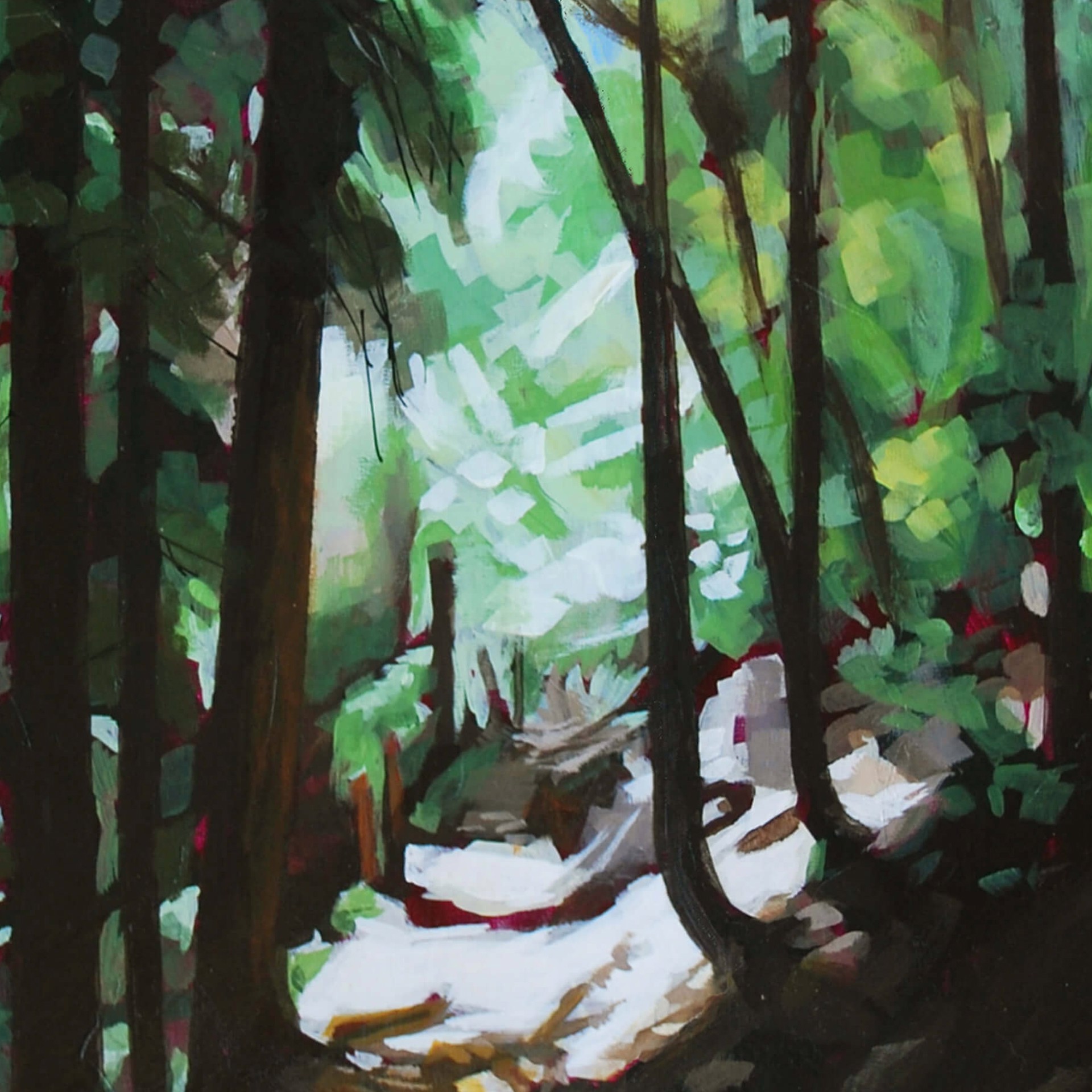 Forest Feeling by Tracy Wall