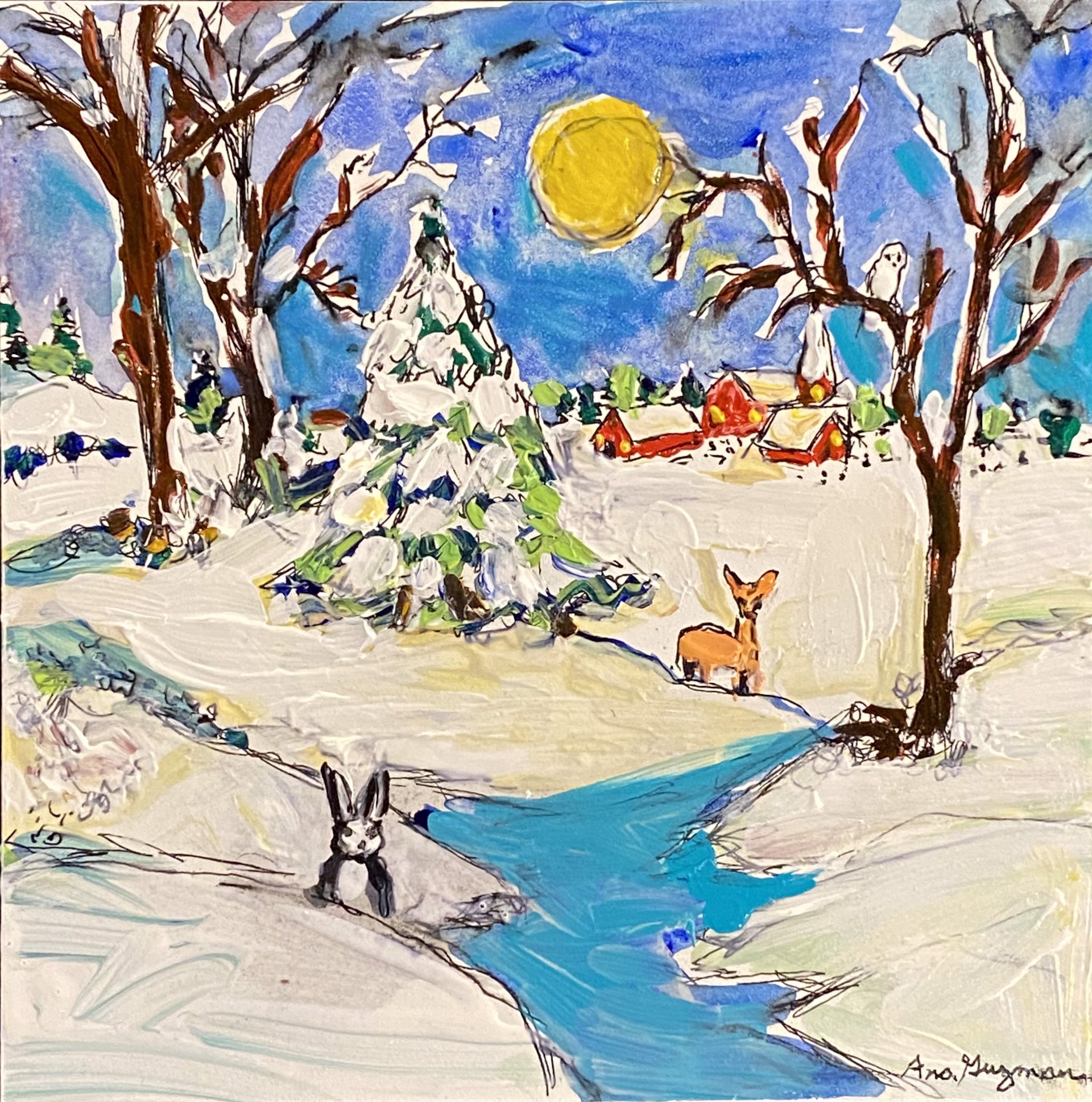 Winter, II by Ana Guzman