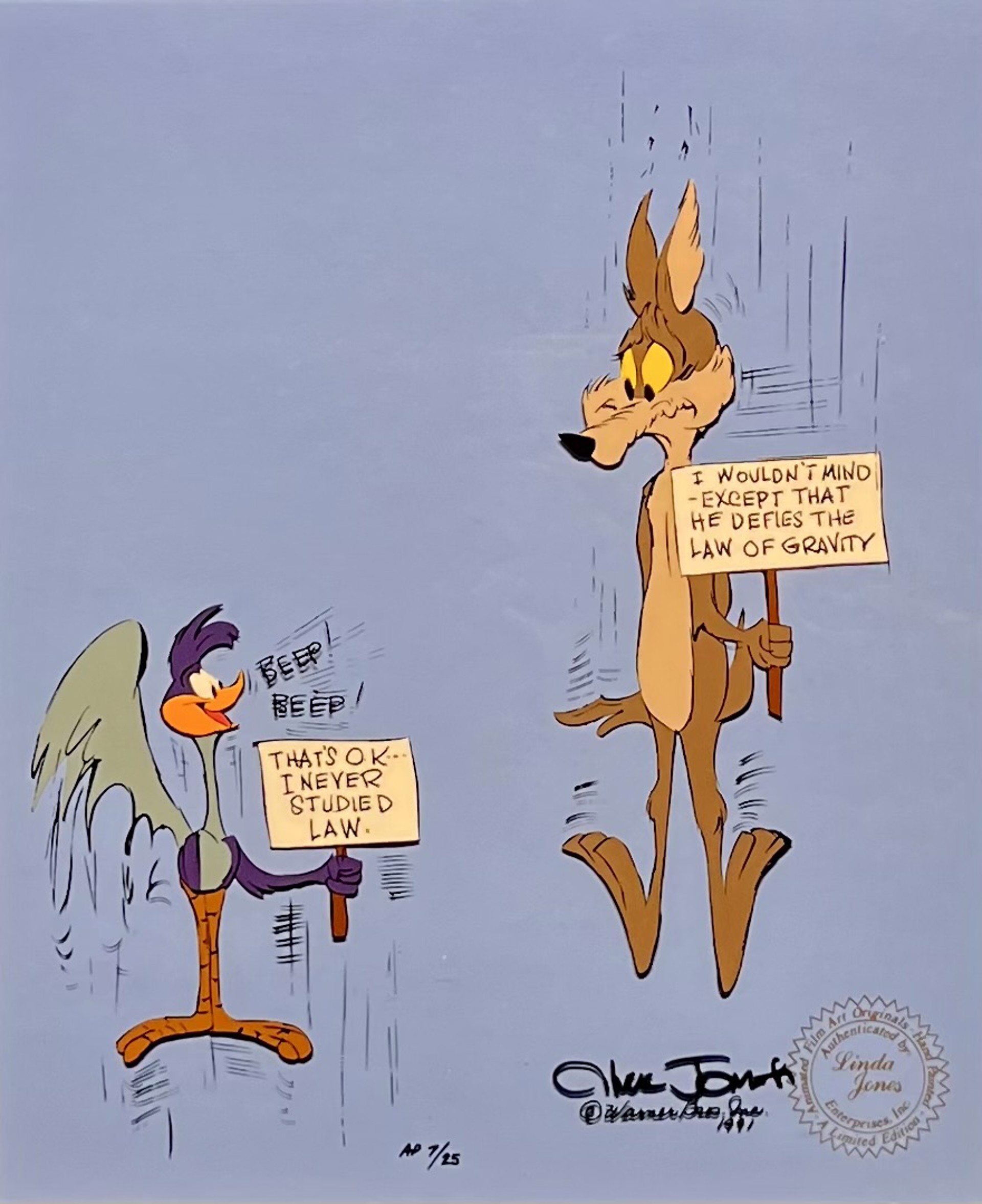 Road Runner & Coyote : Falling by Chuck Jones