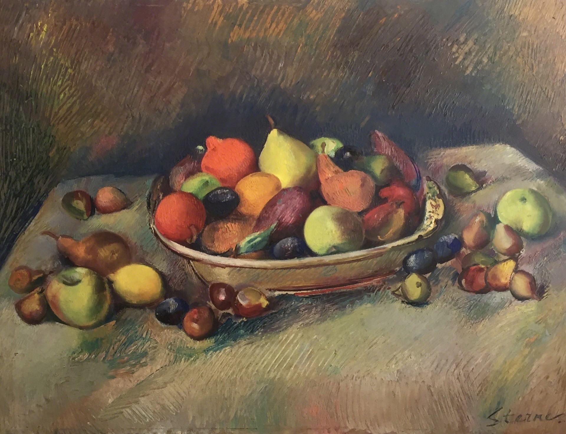 Fruit Still Life by Maurice Sterne