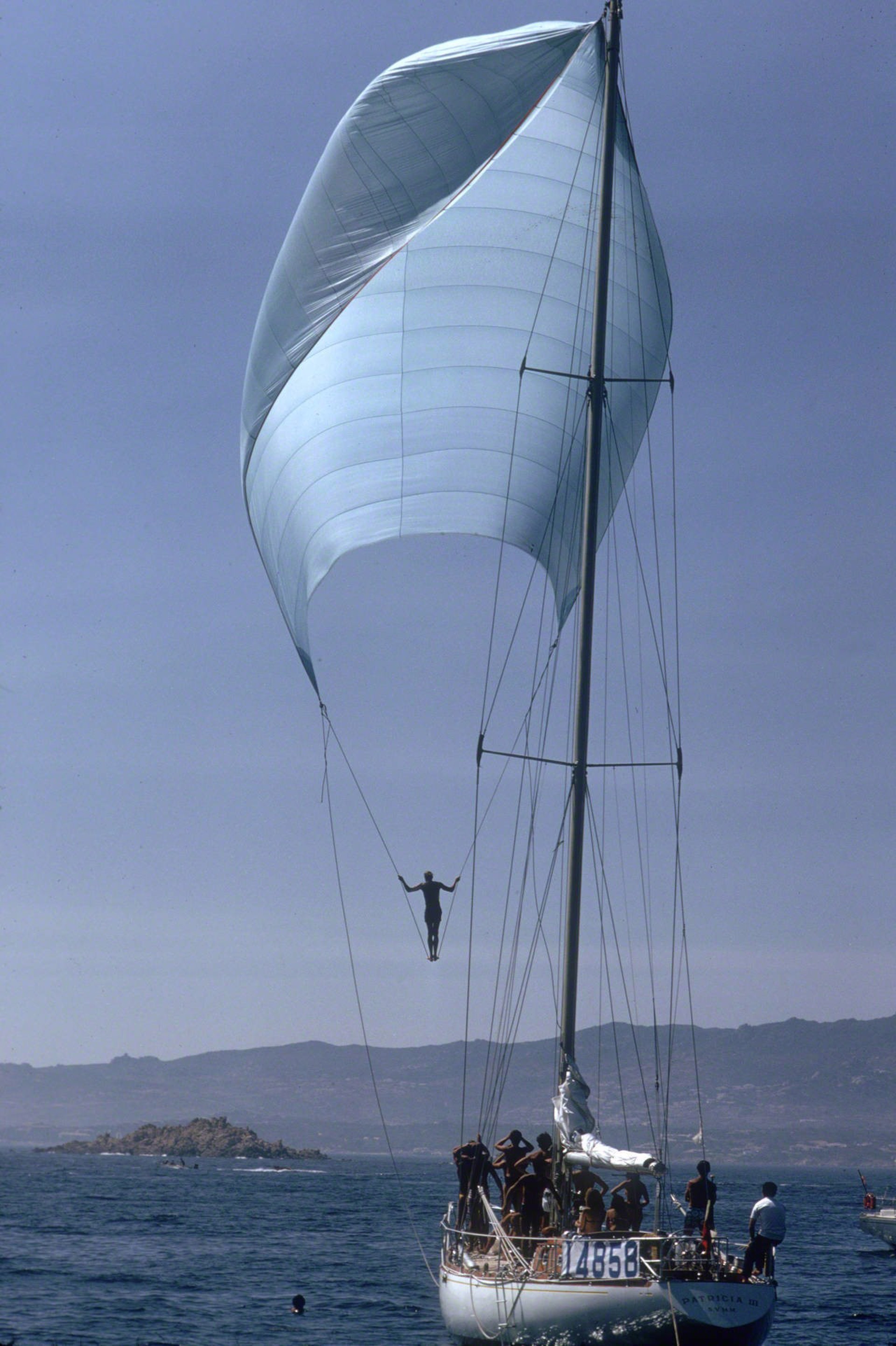 Spinnaker Sailing, Sardinia (Aarons Estate Edition) by Slim Aarons