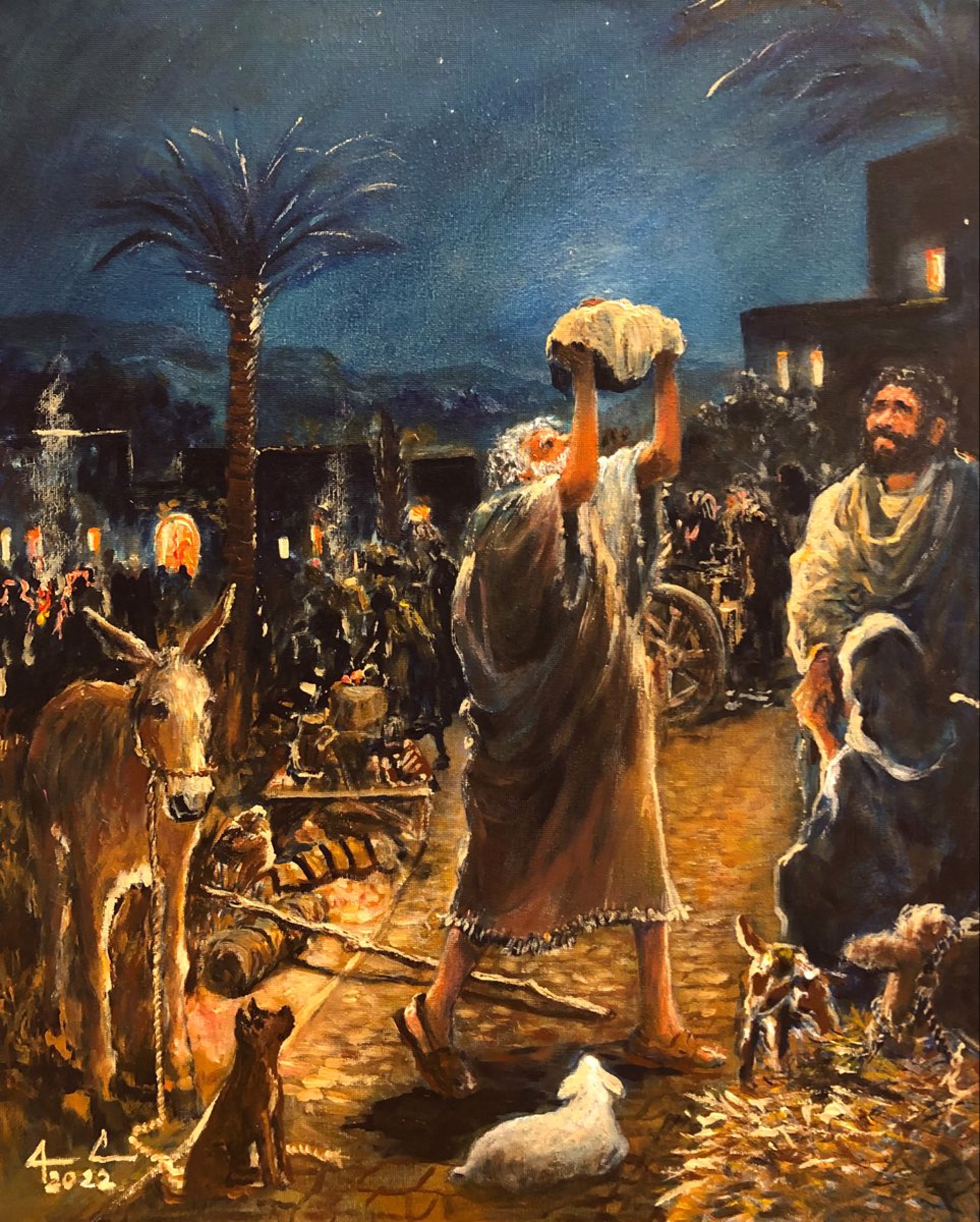 Simeon Took the Child in His Arms by James Conner