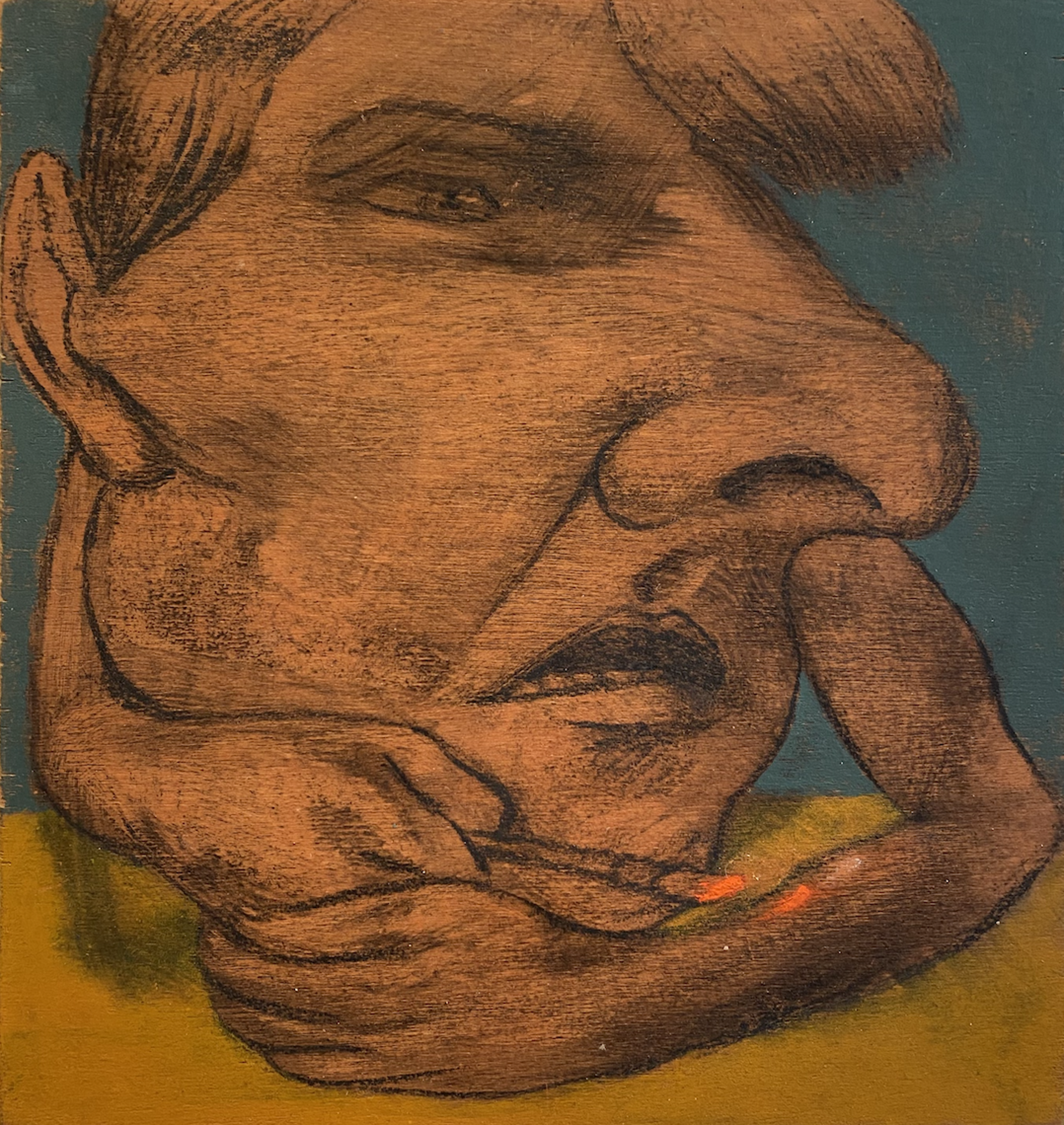 Imaginary Portrait #7: Francis Bacon, 2013 by Jeff Donovan