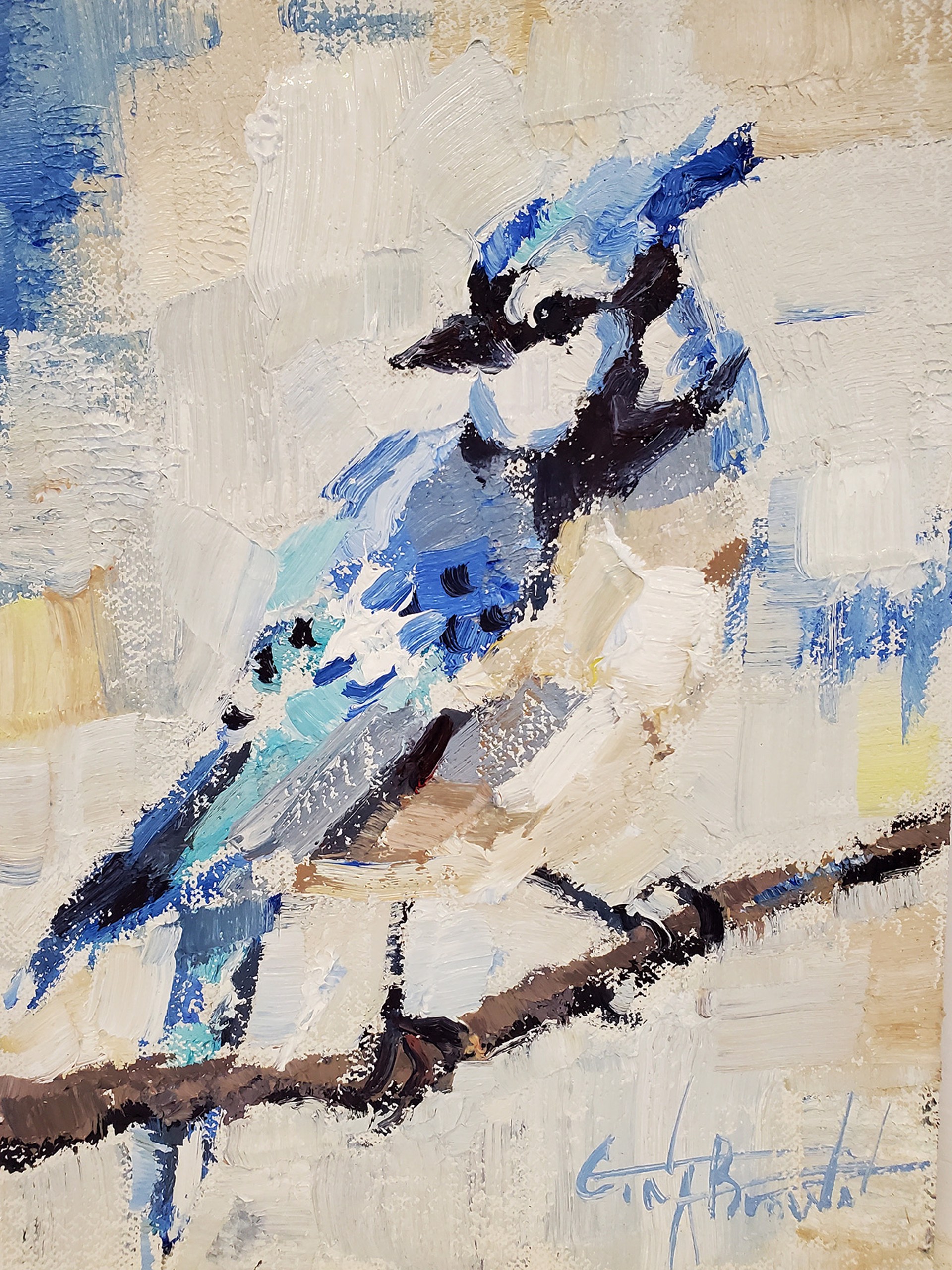 Blue Jay I by Gina Brown