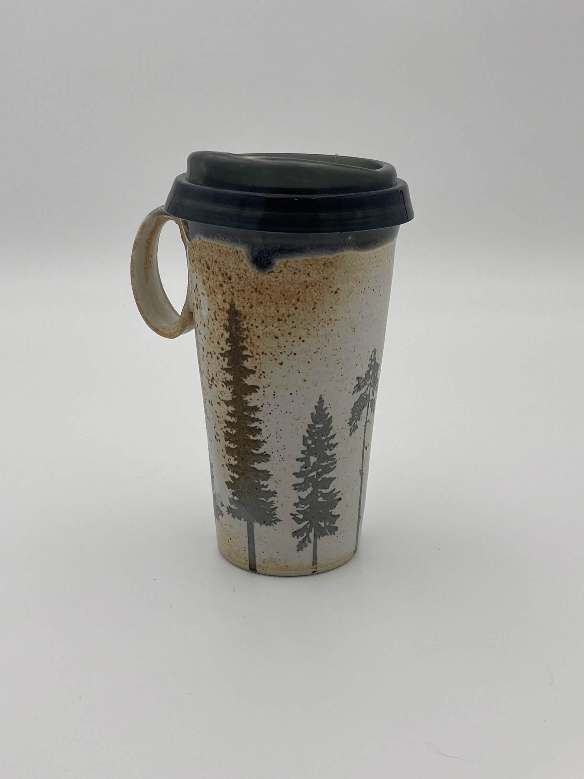 Tree Travel Mug by Karen Heathman