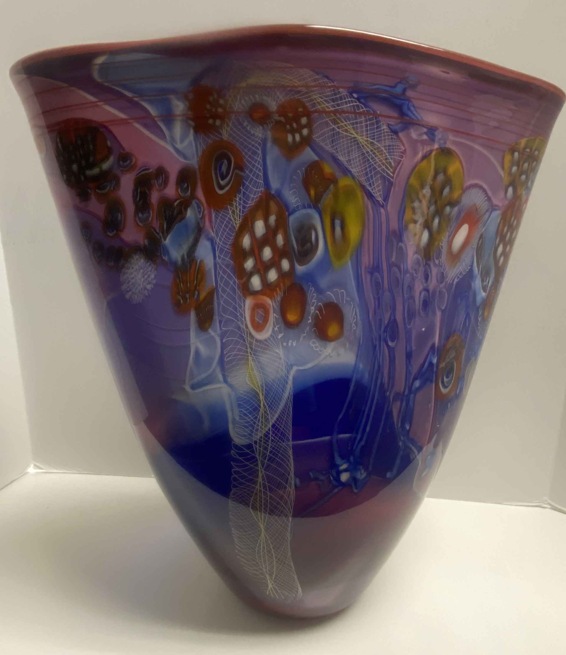 Lg Colorfield Vessel I by Wes Hunting