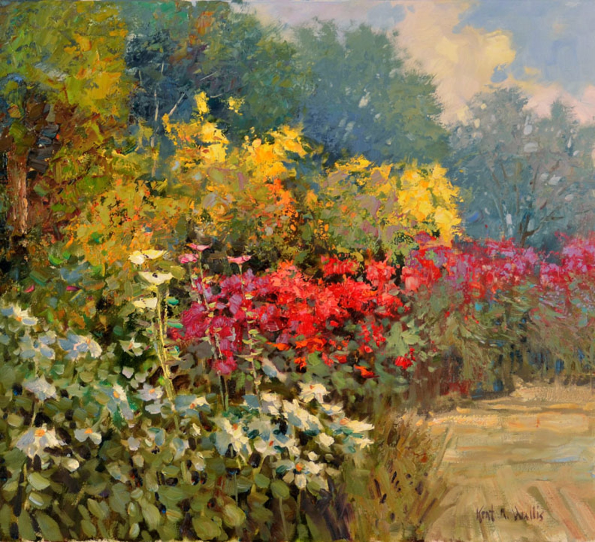 Lovable Garden by Kent R. Wallis