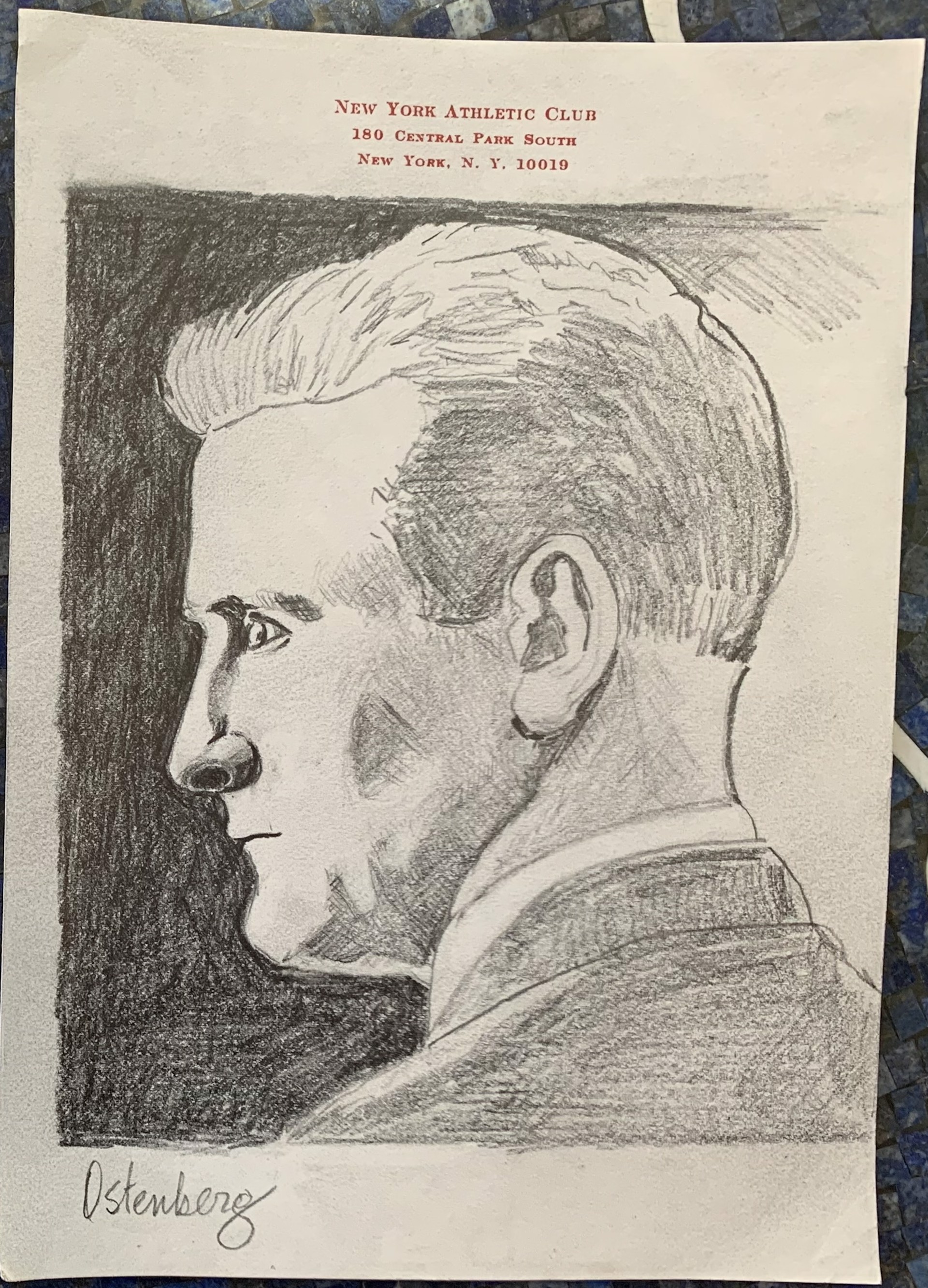 F Scott Fitzgerald by Thomas Ostenberg