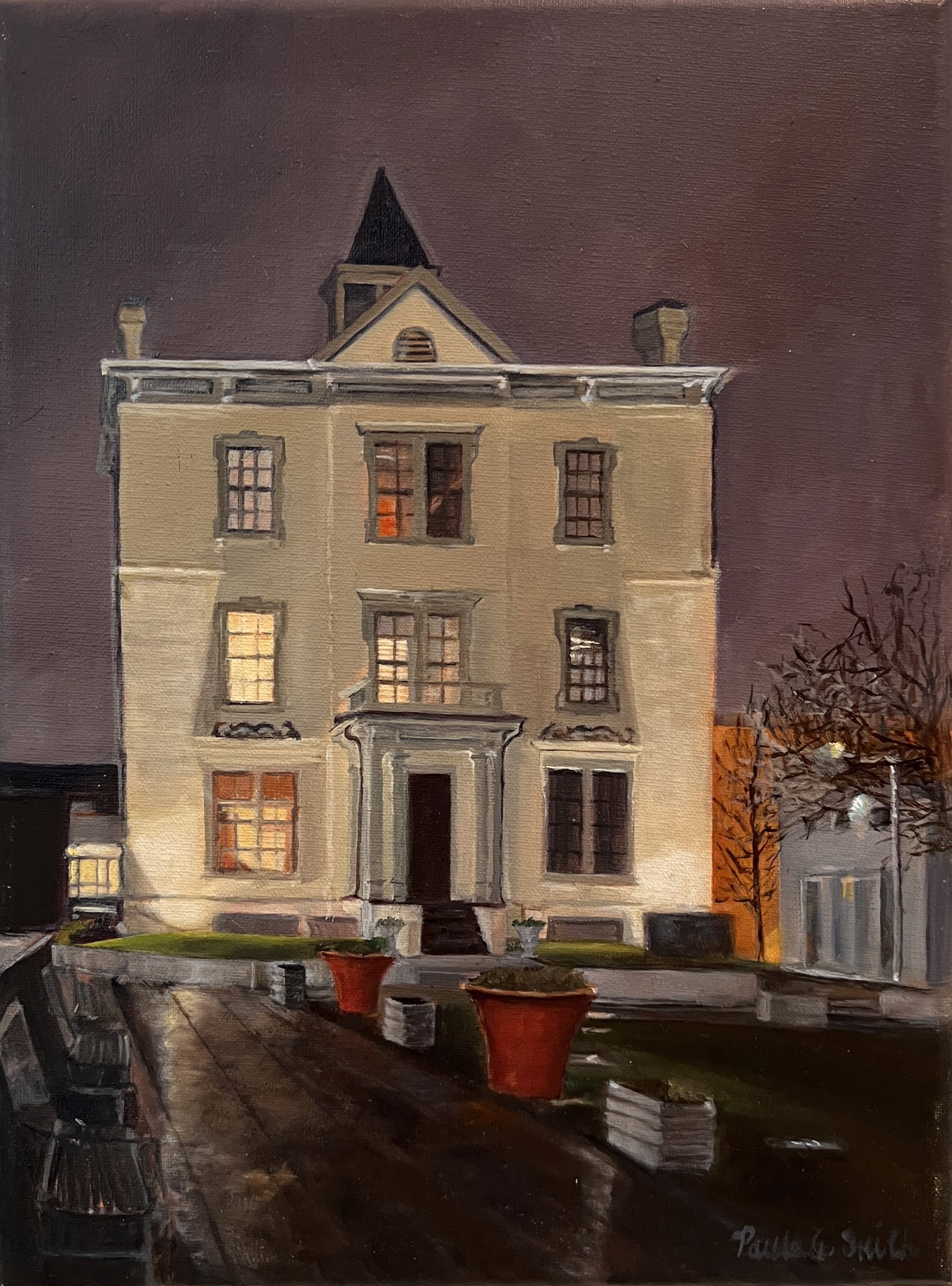 Drizzly Night at the Robinson House by Paula Smith
