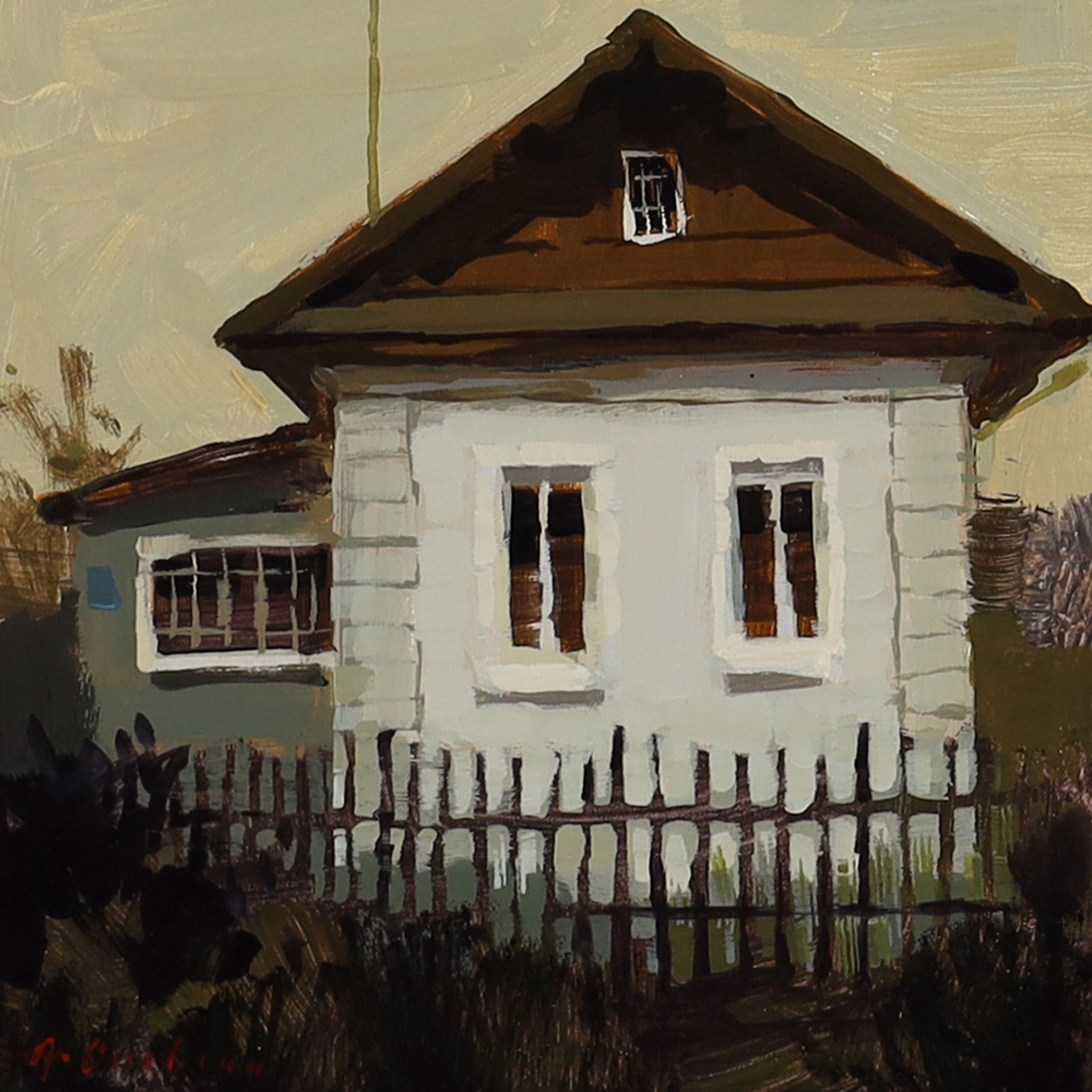 Kostroma Cottage - Gold by Aimee Erickson