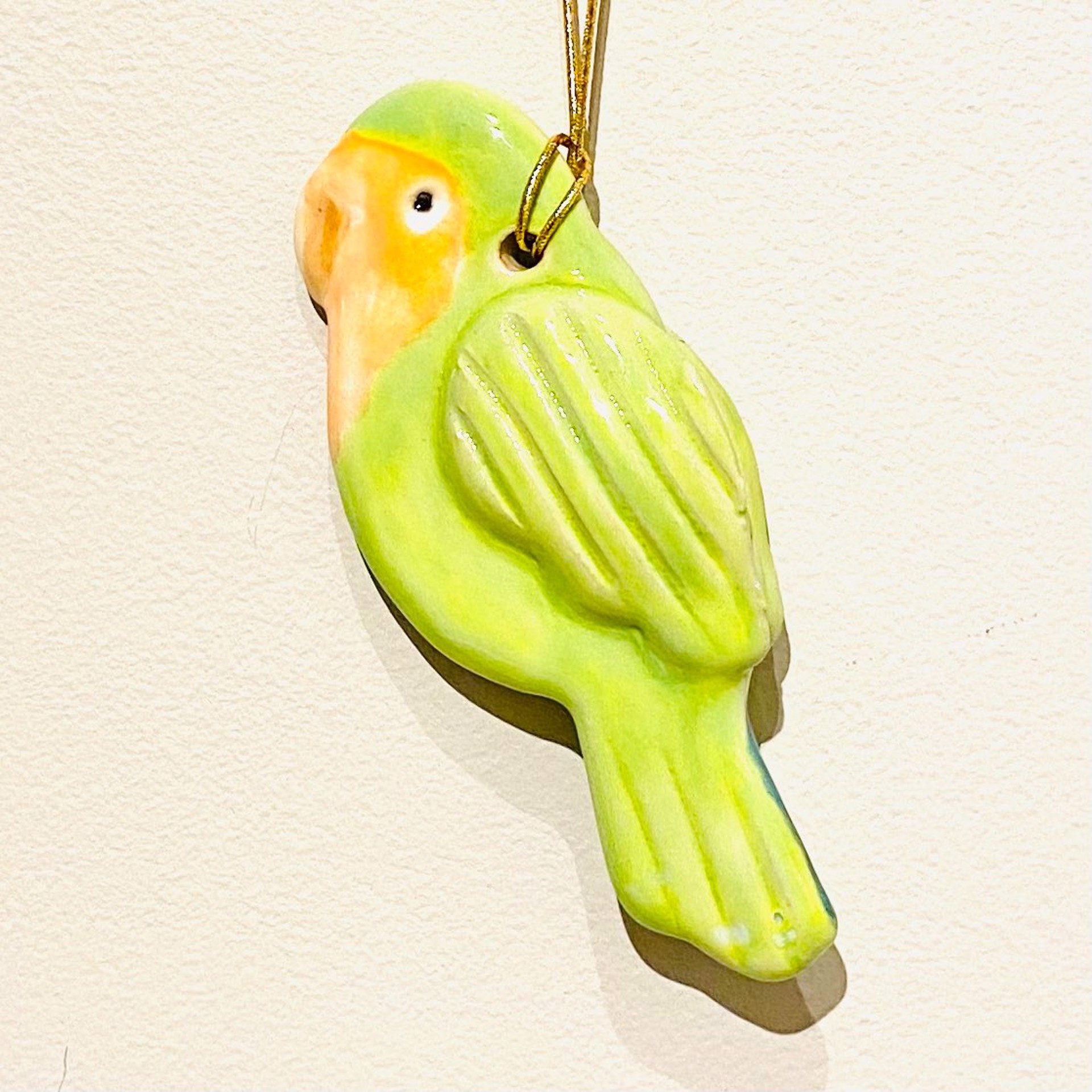 Ornament Lovebird by Lin Barnhardt