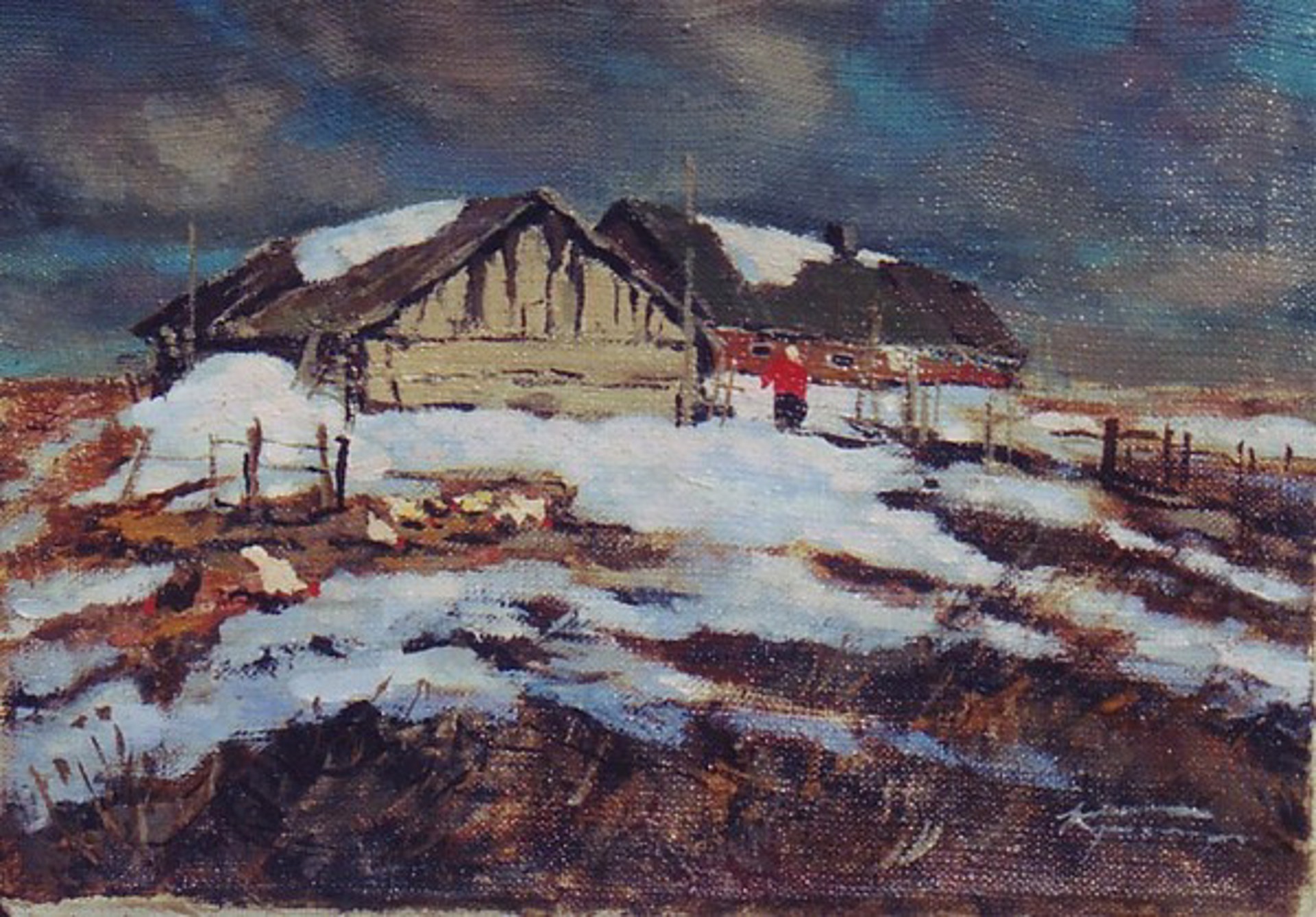 Cold Day in the Country by Alexander Kremer