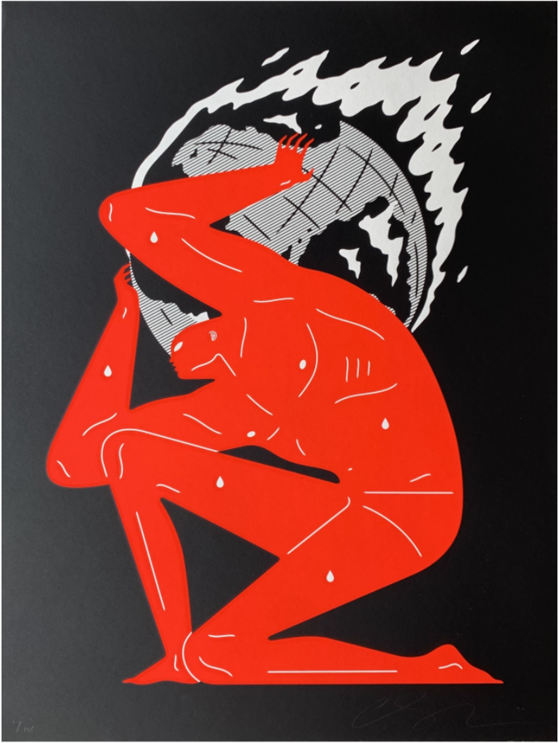 World on Fire by Cleon Peterson