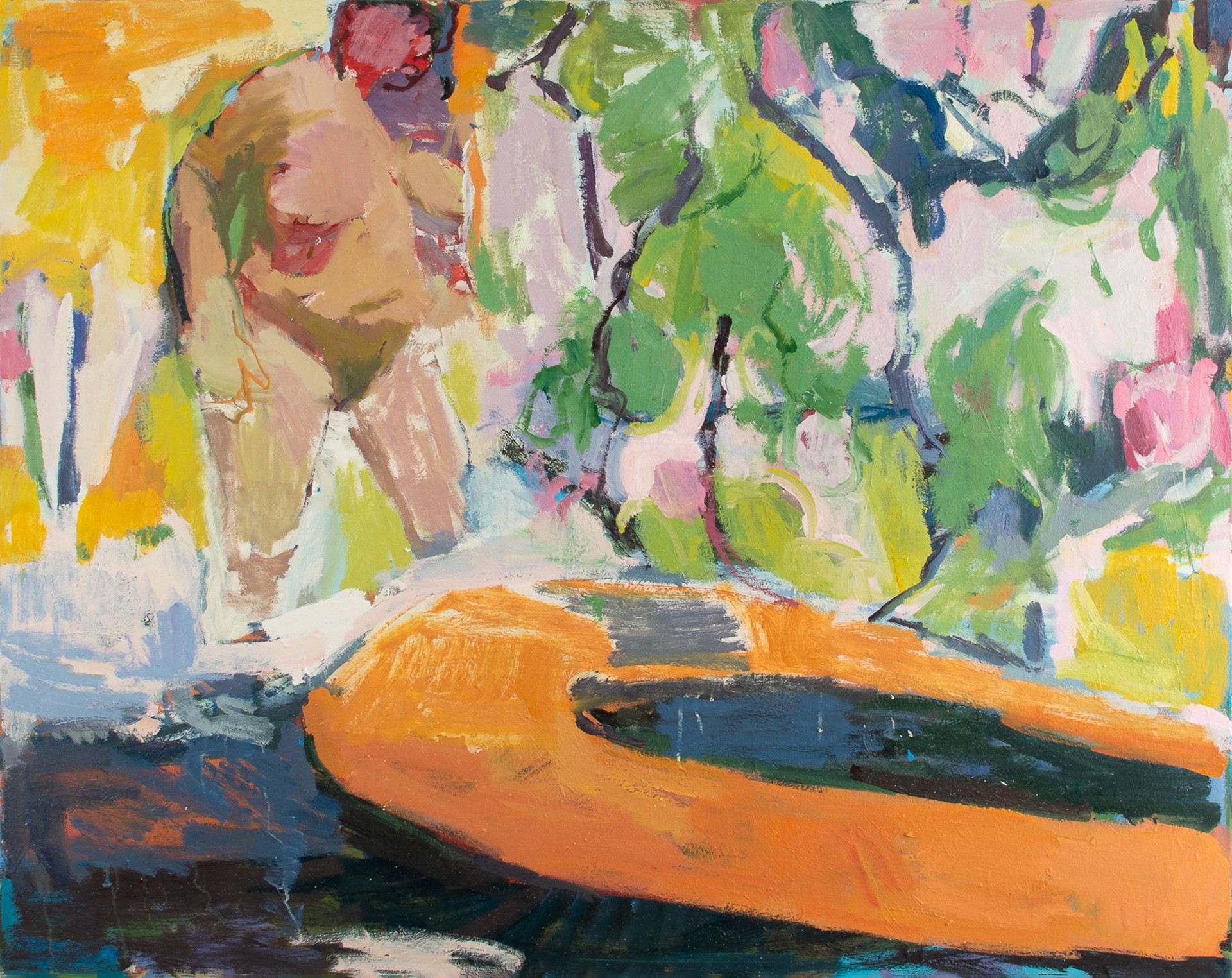 A Raft Washes Ashore by Jennifer Pochinski