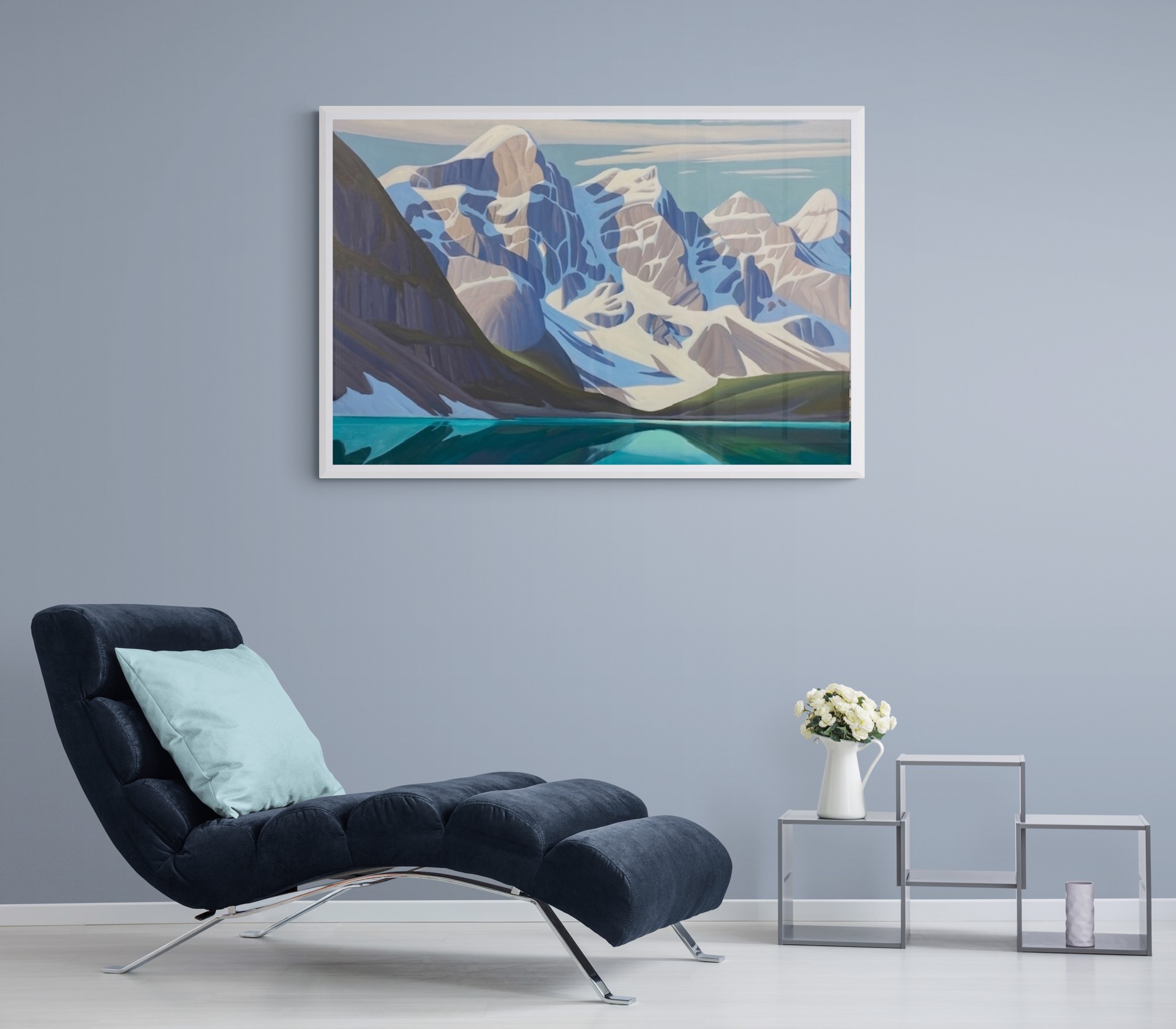 Majestic Moraine Lake by Kenneth Harrison