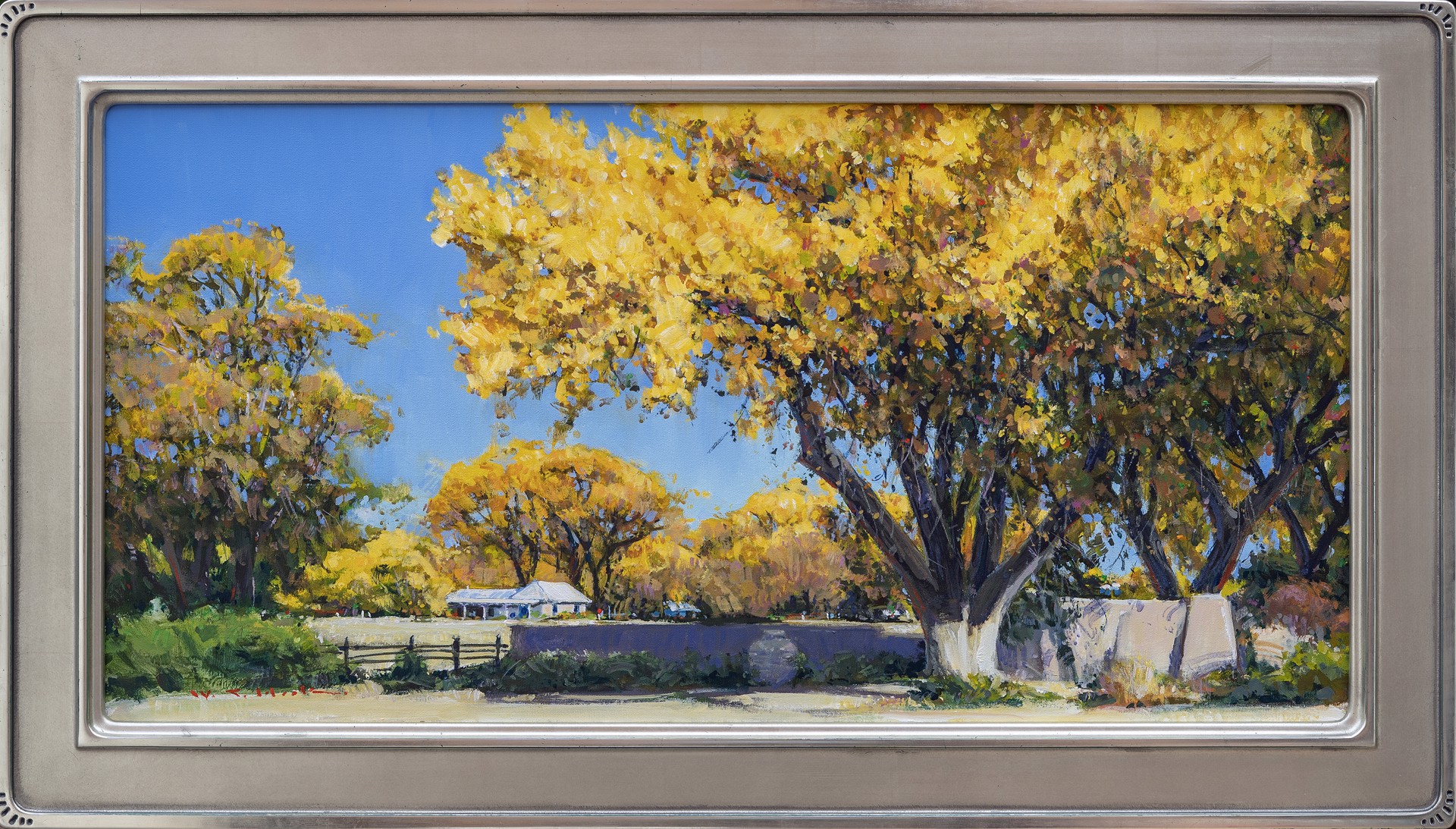 October Shade by William C. Hook