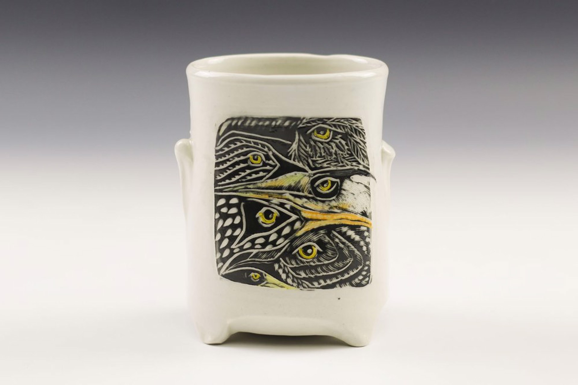 Birds Eyes Vase by Glynnis Lessing