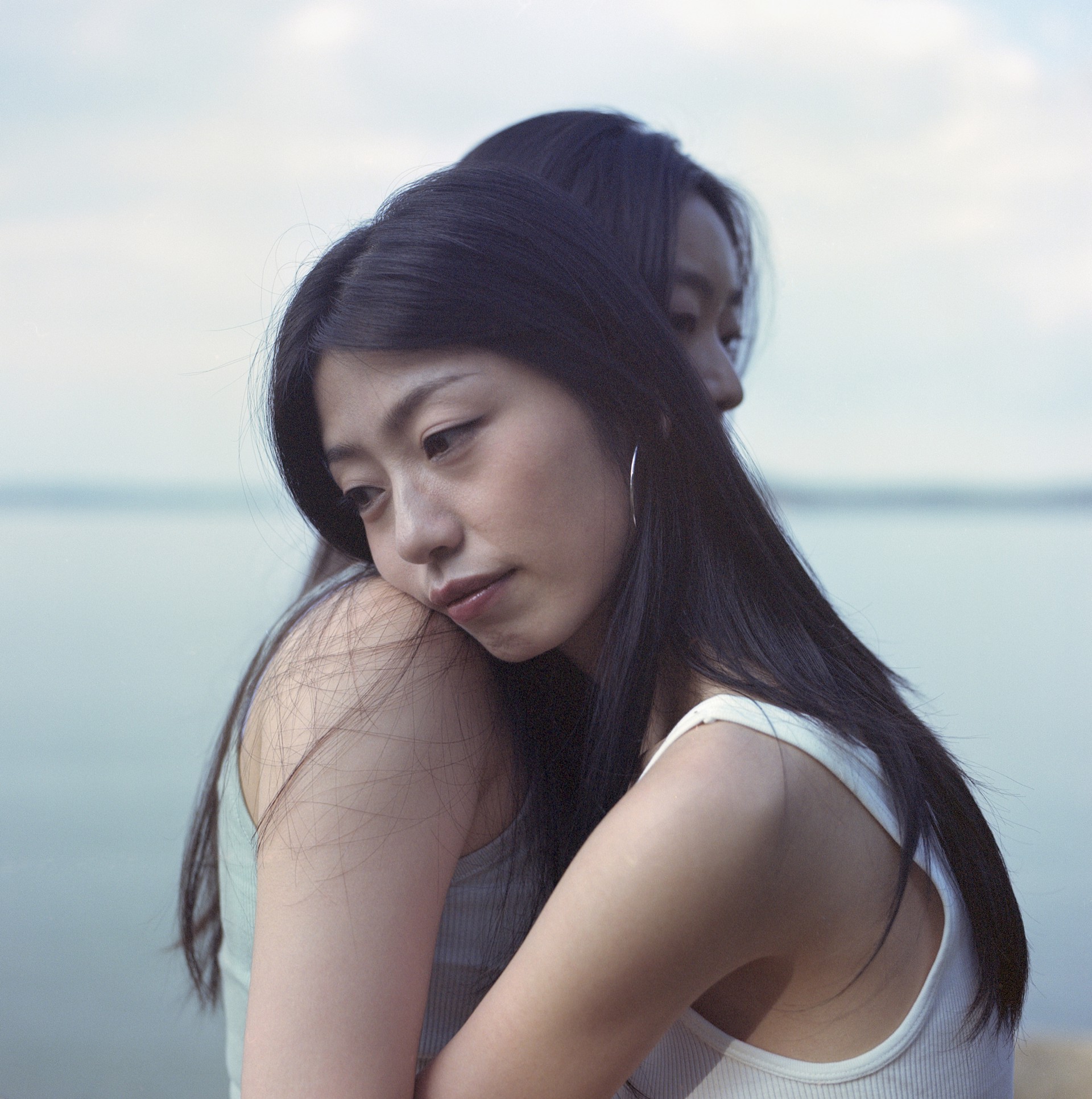 Blue embrace by Jinjin Li