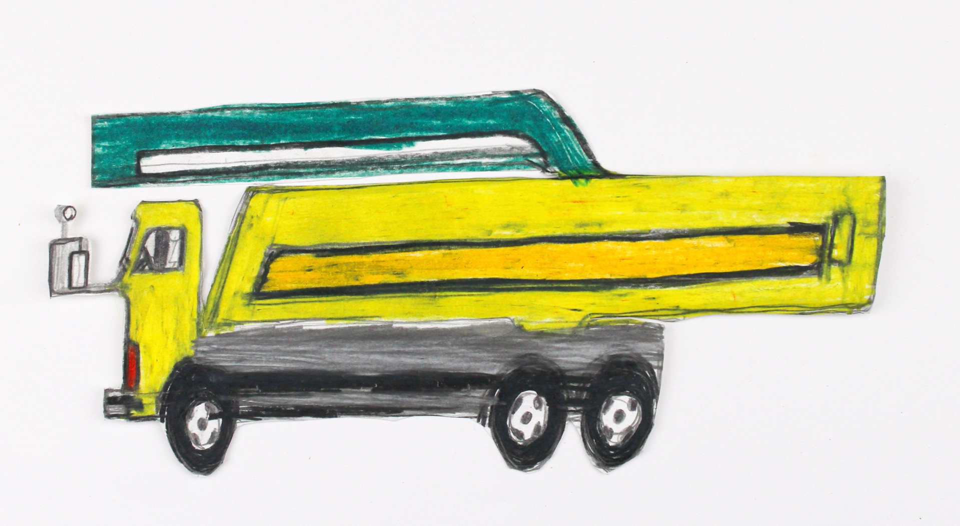 Yellow Truck by Michael Haynes