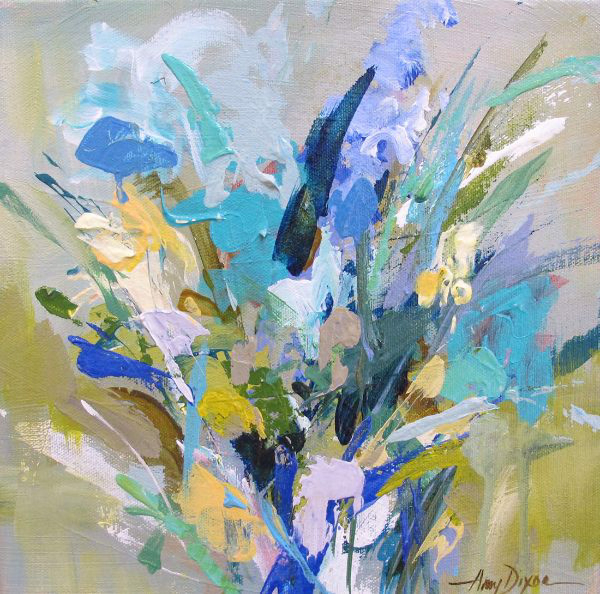 Expressions in Blue I by Amy Dixon