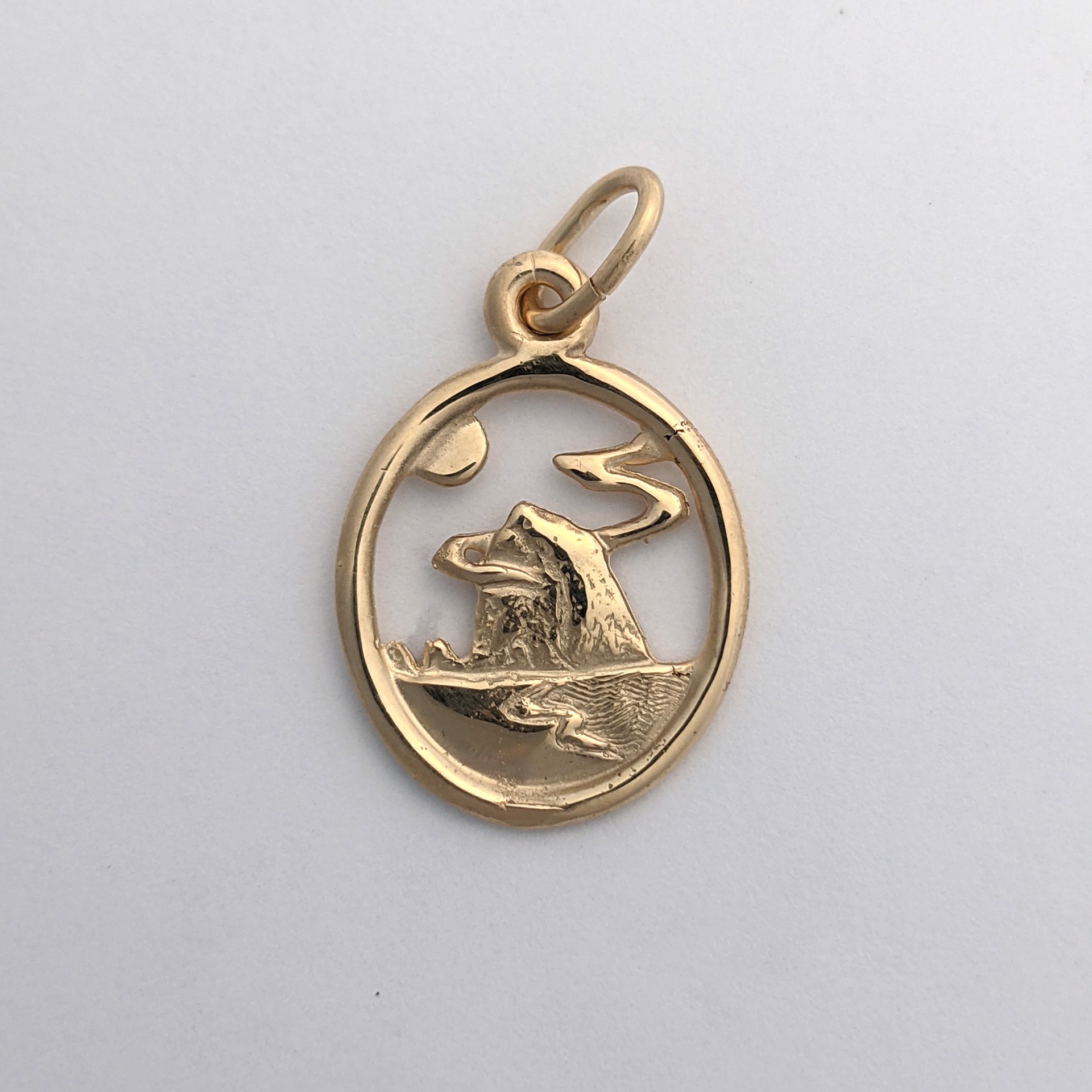 Haystack Charm (medium) by Sharon Amber