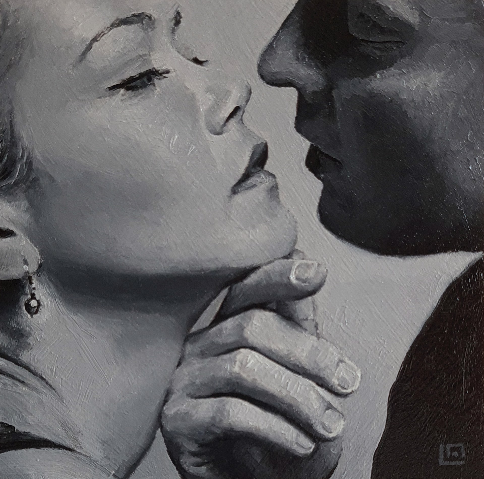 The Kiss #5 by Linda Delahaye