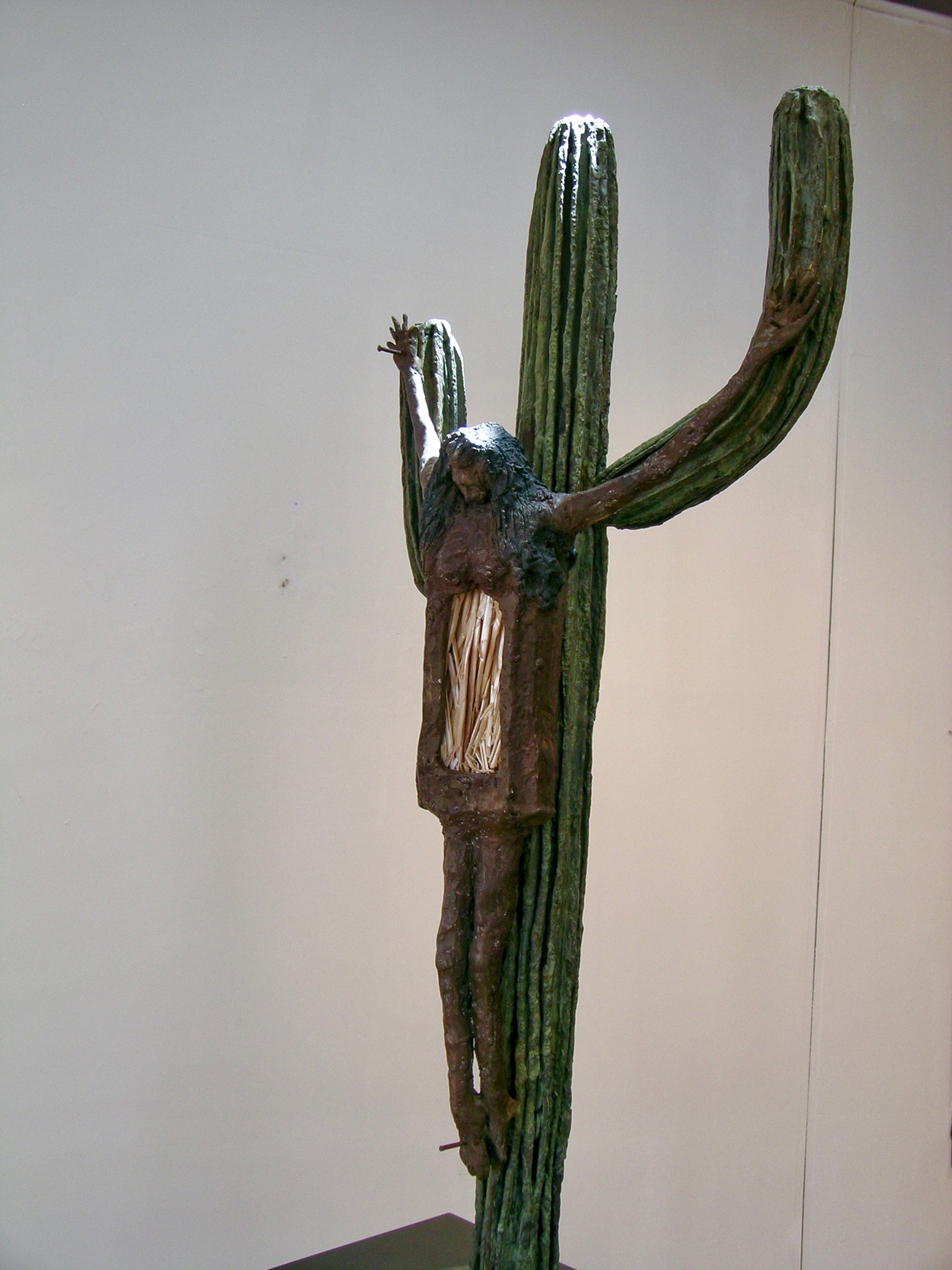 The Crucifixion of Tita (La Crucificion de Tita) by Eduardo Oropeza