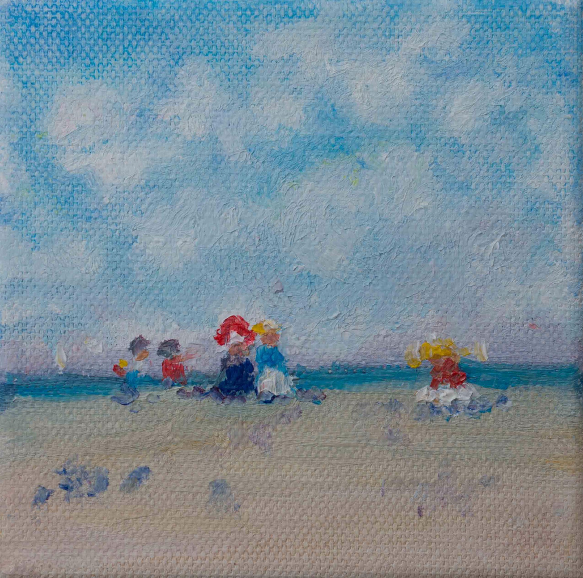 Beach Day 4 by Ann Weibel