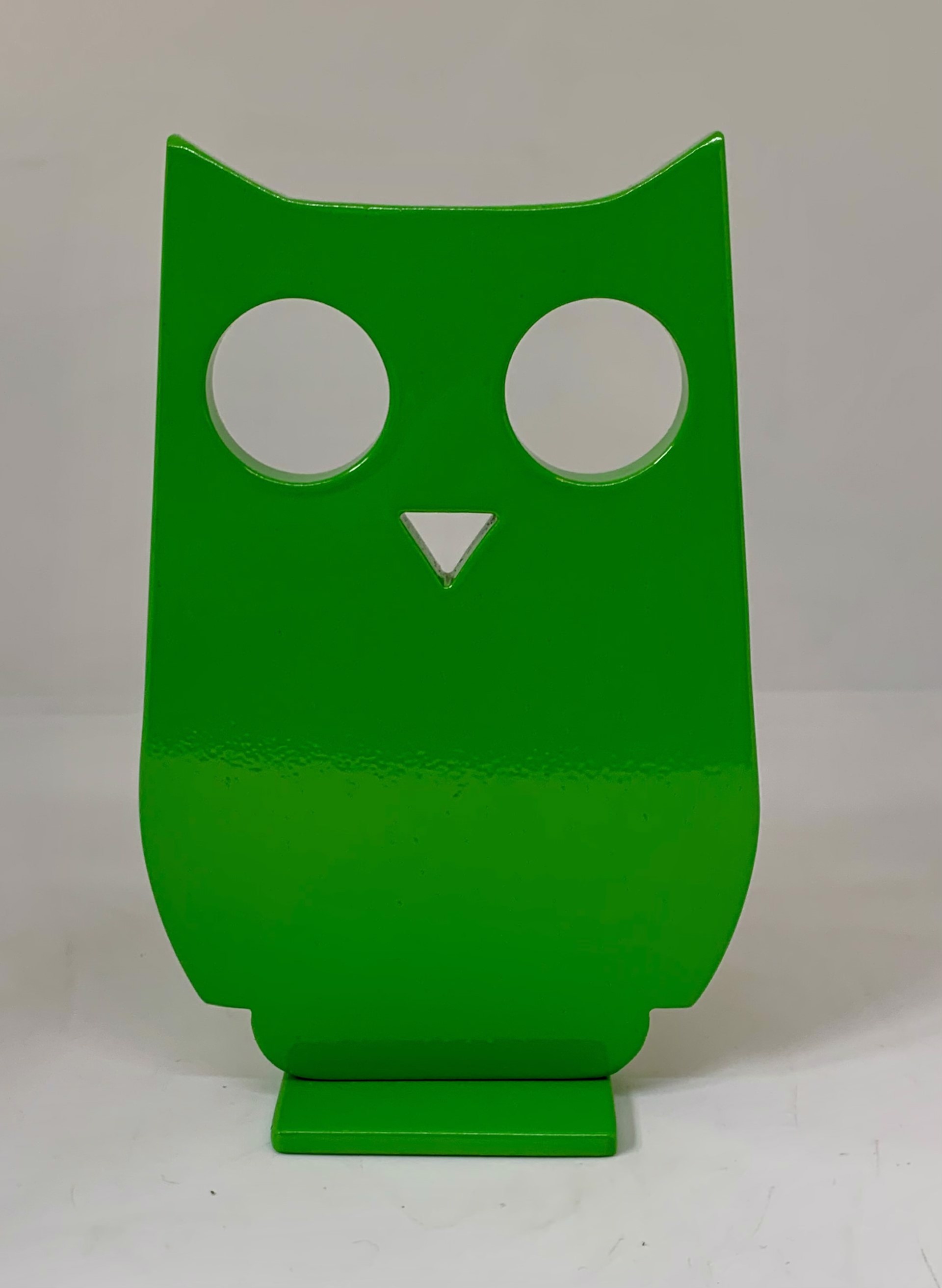 SOLD - Mini Owl Green by Jeffie Brewer
