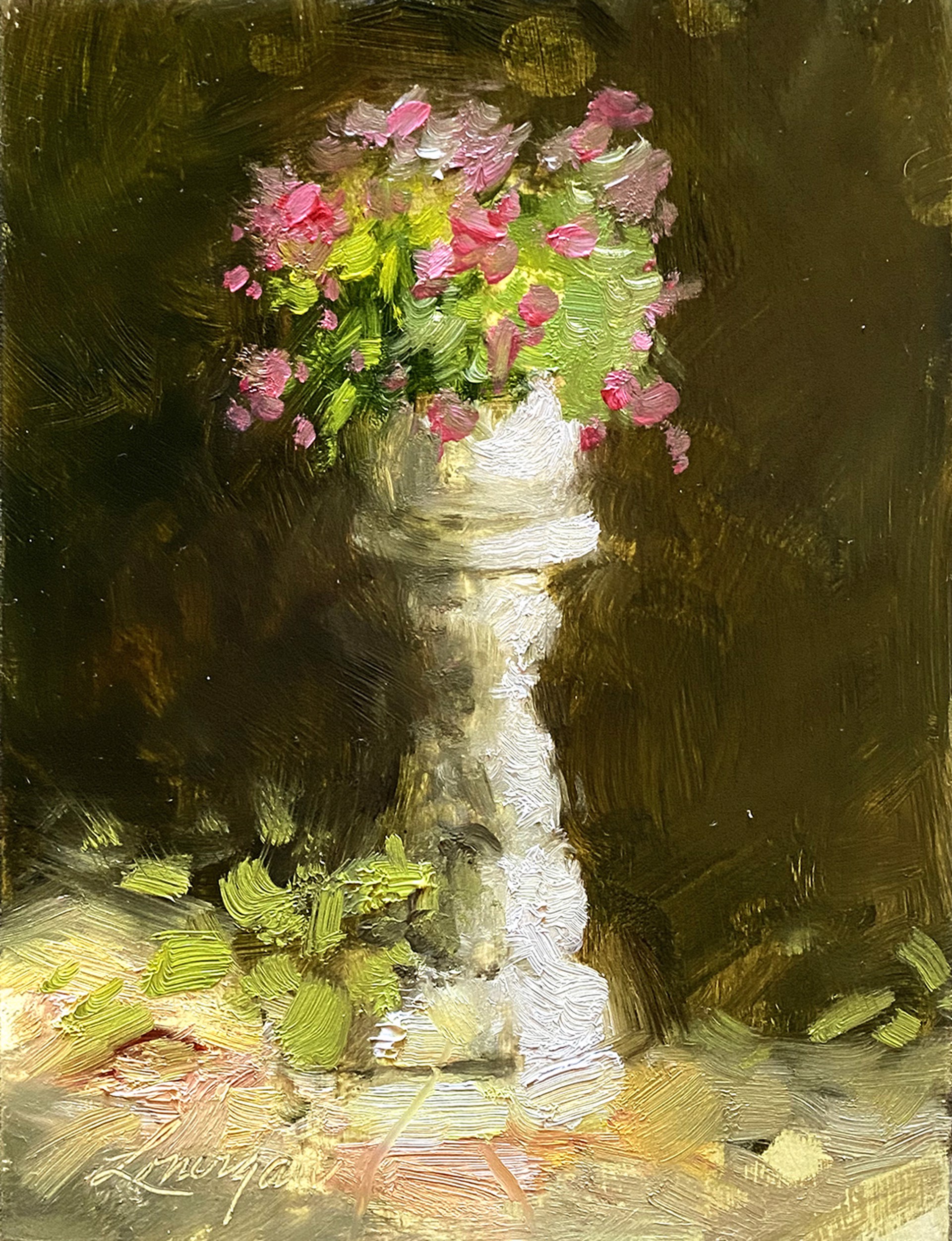 Backyard Flowers by John Lonergan