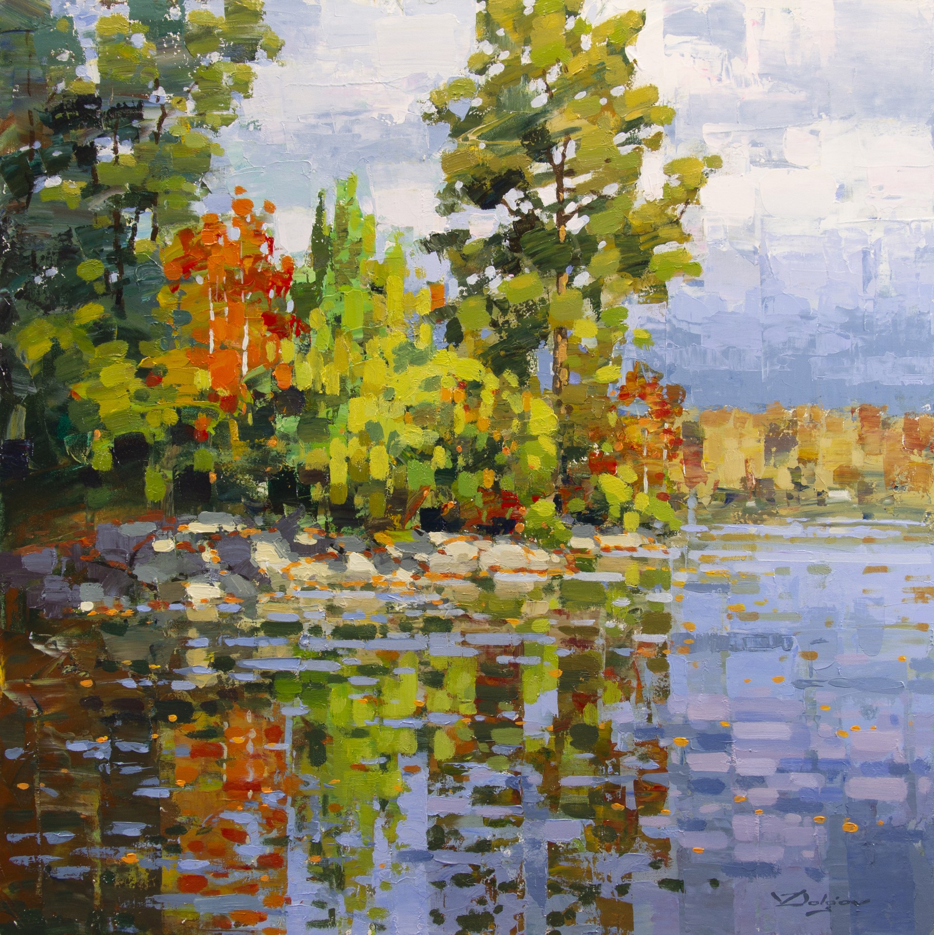 Lake Reflections by Vadim Dolgov