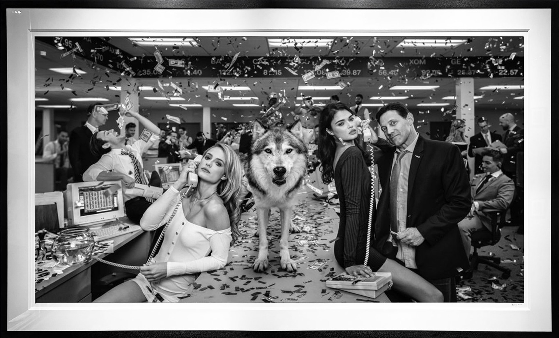 The Wolves of Wall Street II by David Yarrow